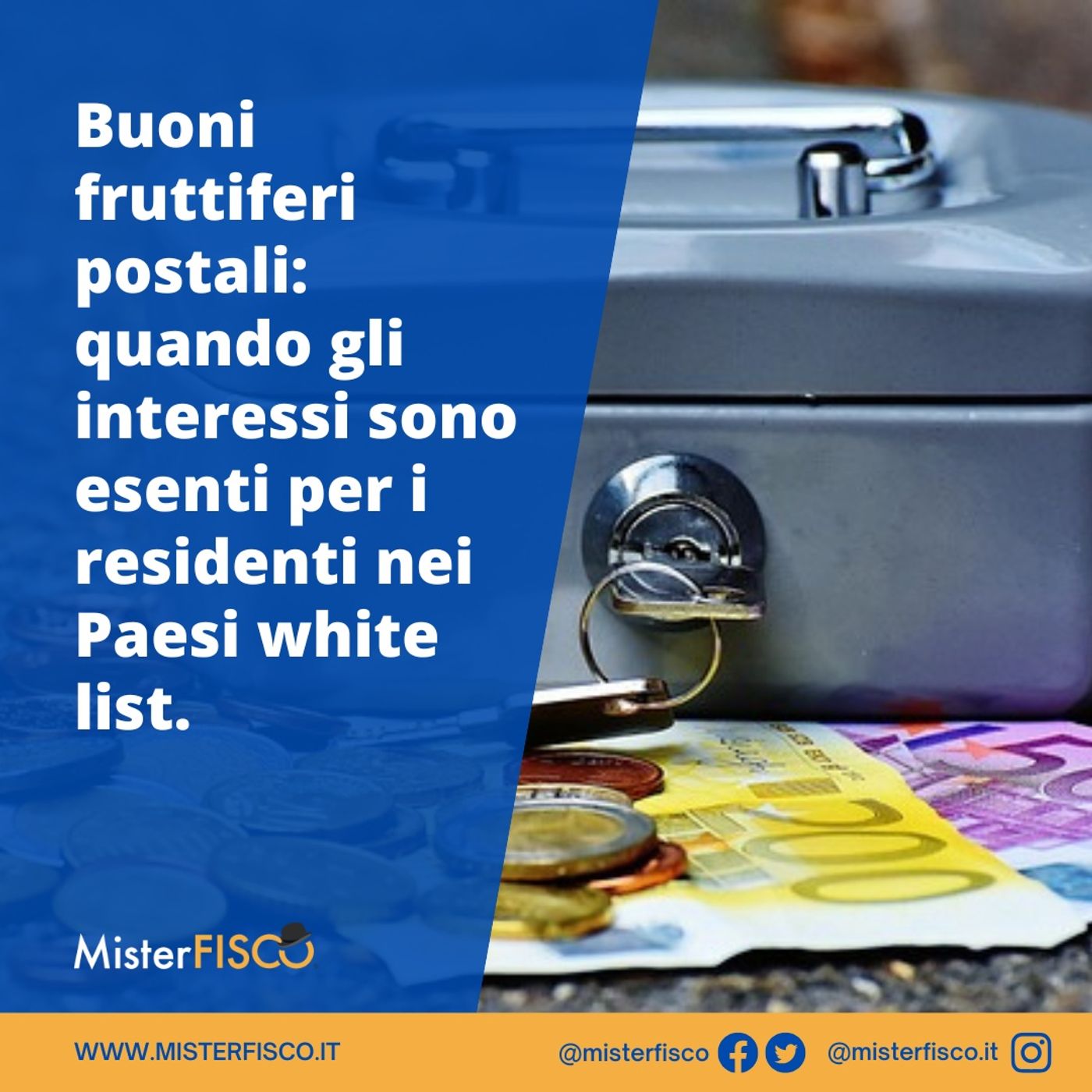 Buoni fruttiferi postali: quando gli interessi sono esenti per i residenti nei Paesi white list episode artwork