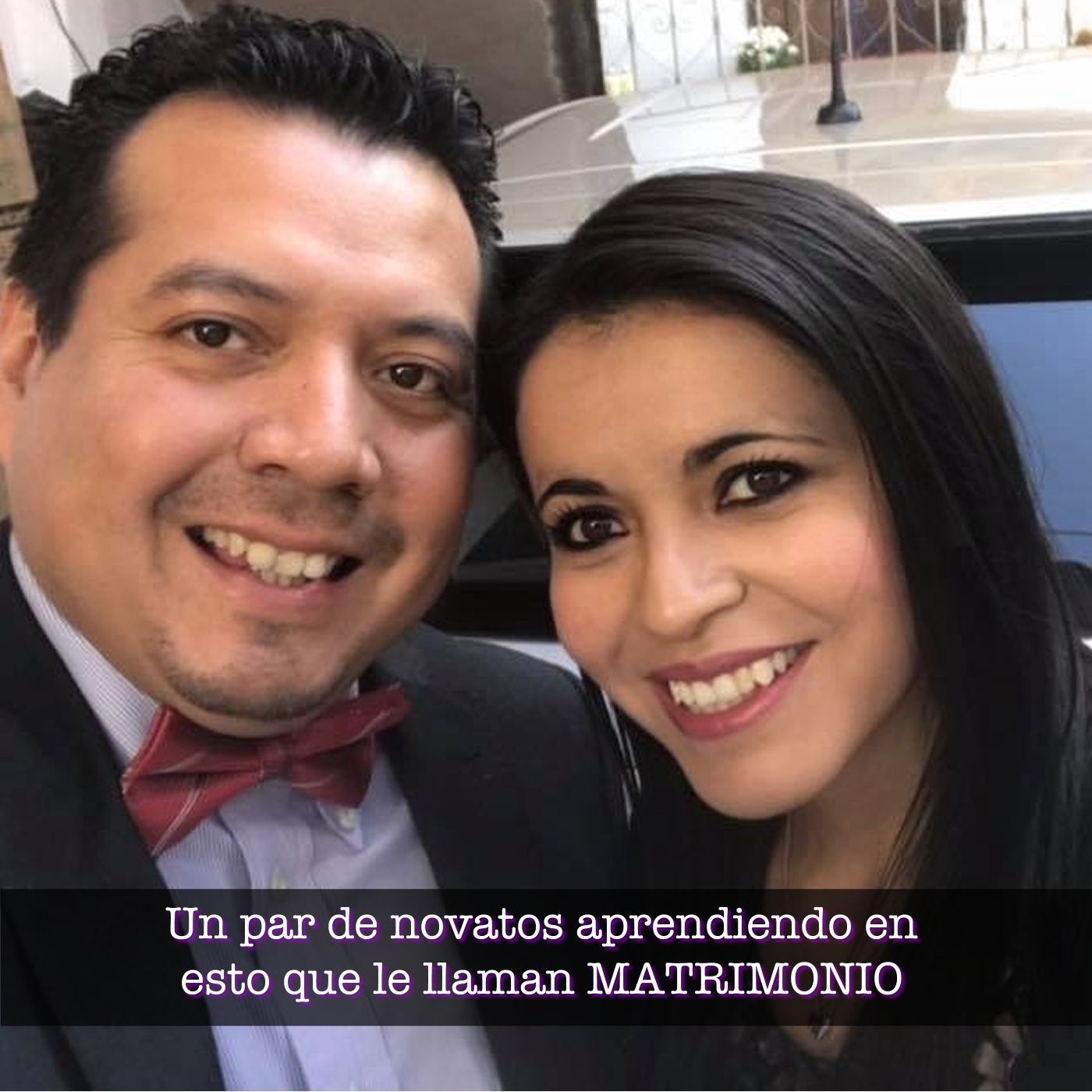 Un par de novatos aprendiendo en esto que se llama Matrimonio