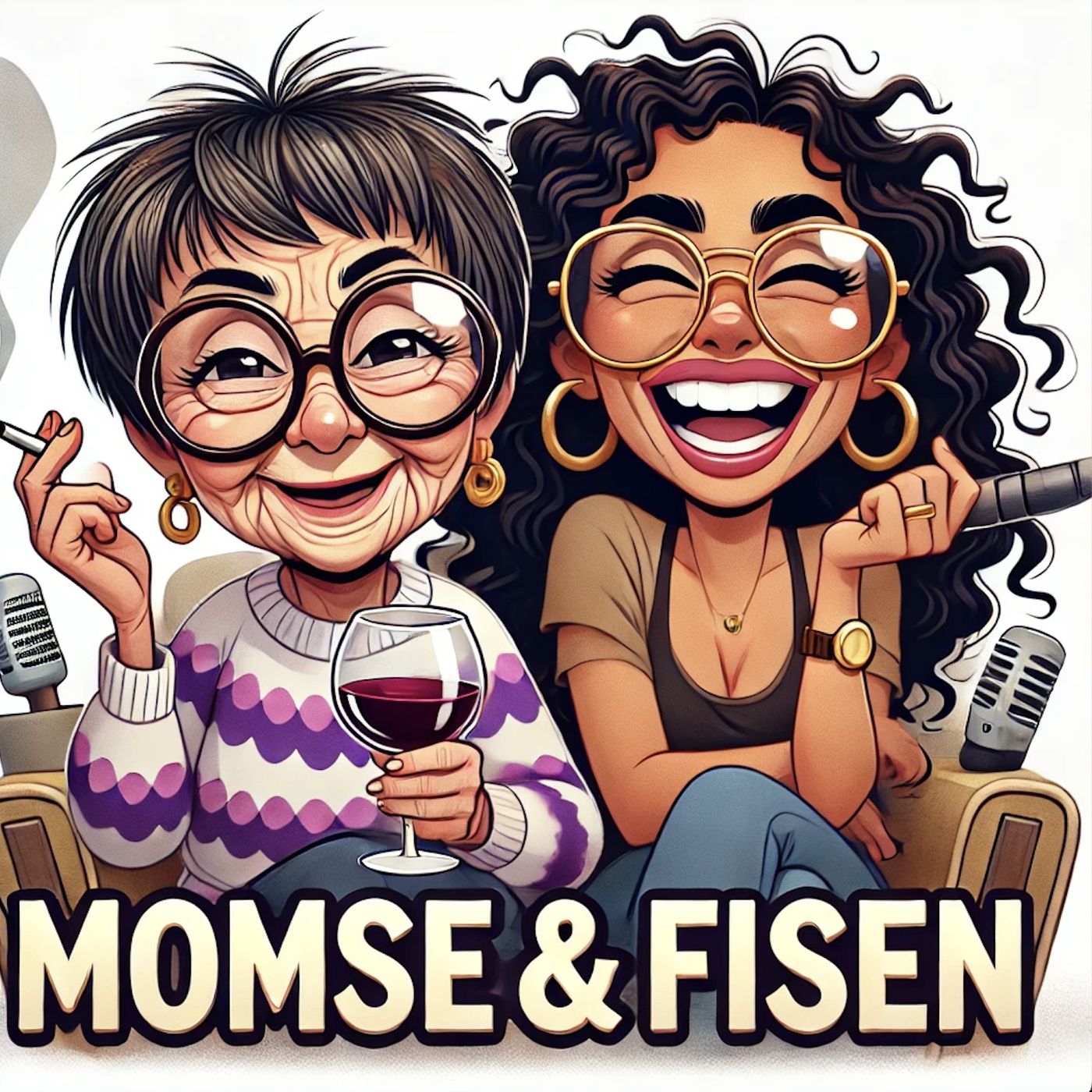 Momse & Fisen - en snak om livet. Pilot af Digital reportage