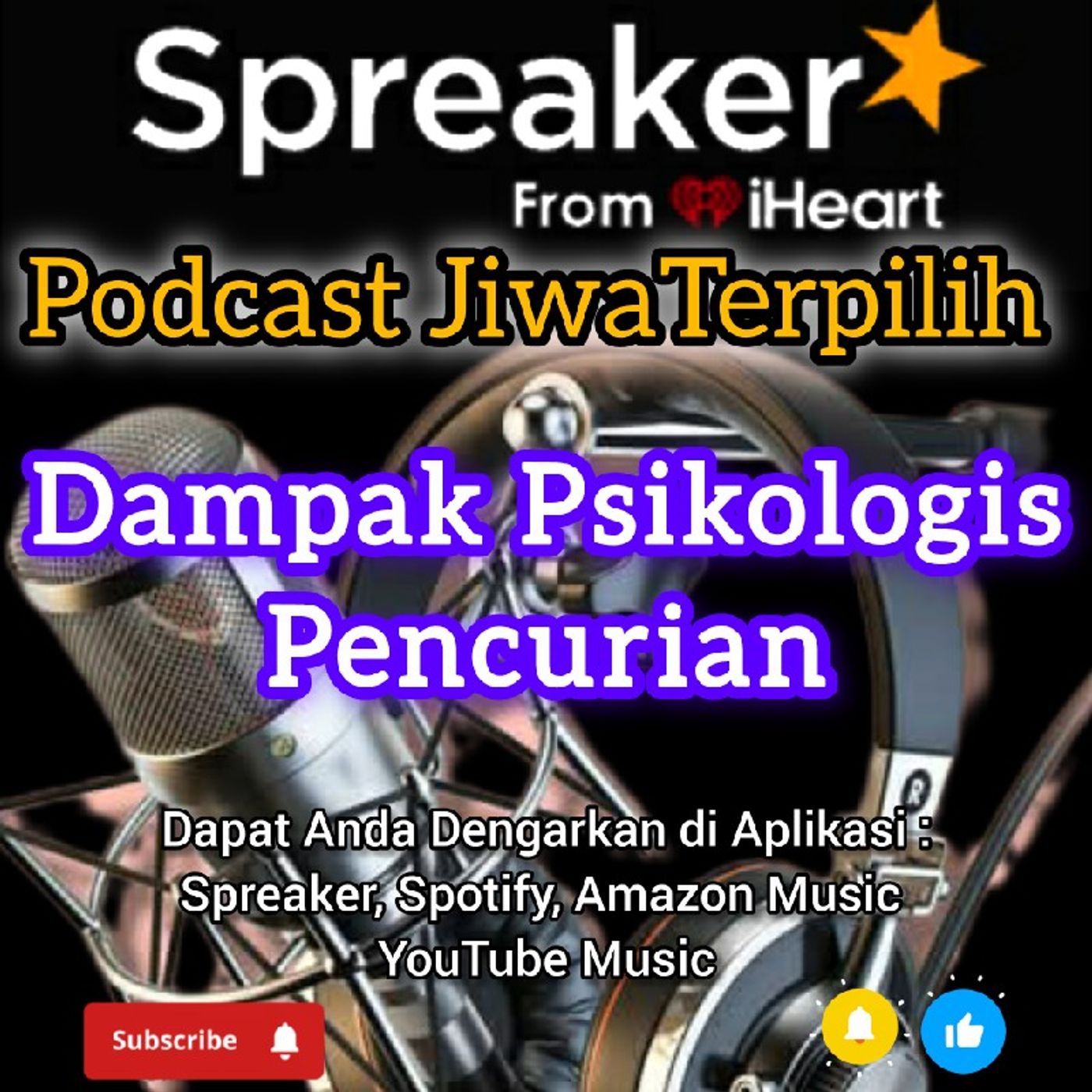 PodcastJiwaTerpilih || Dampak Psikologis Pencurian. episode artwork