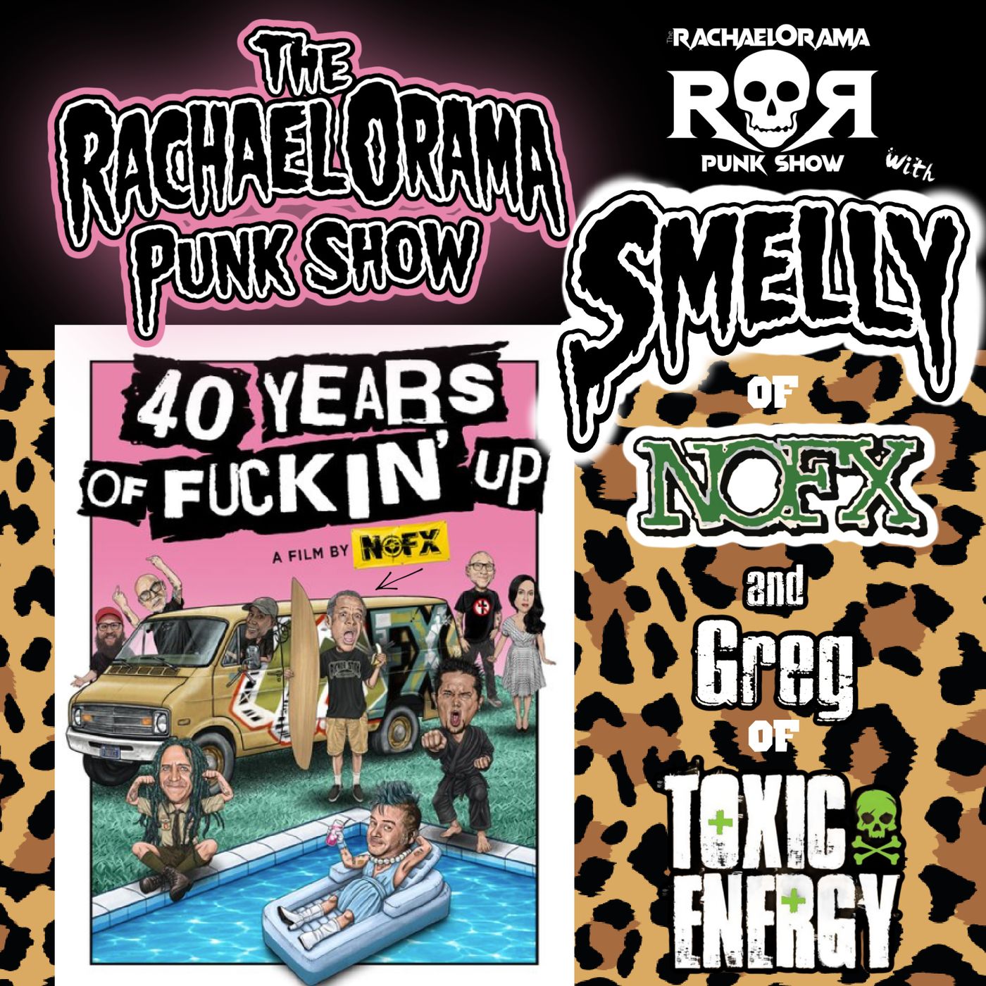 NOFX; 40 Years of F*cking Up with Smelly episode artwork
