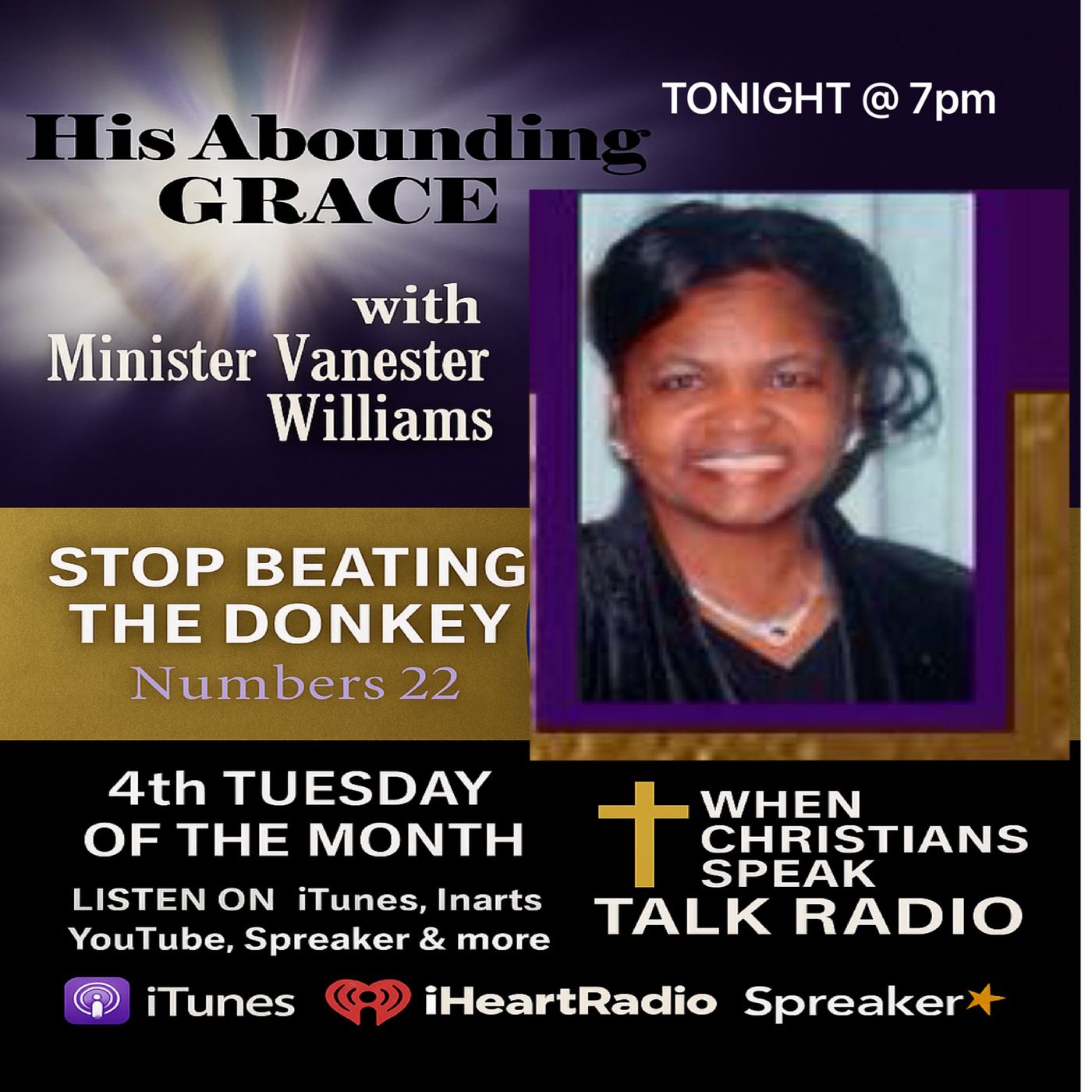 His Abounding Grace with Min Van: Stop Beating the Donkey (Numbers 22)