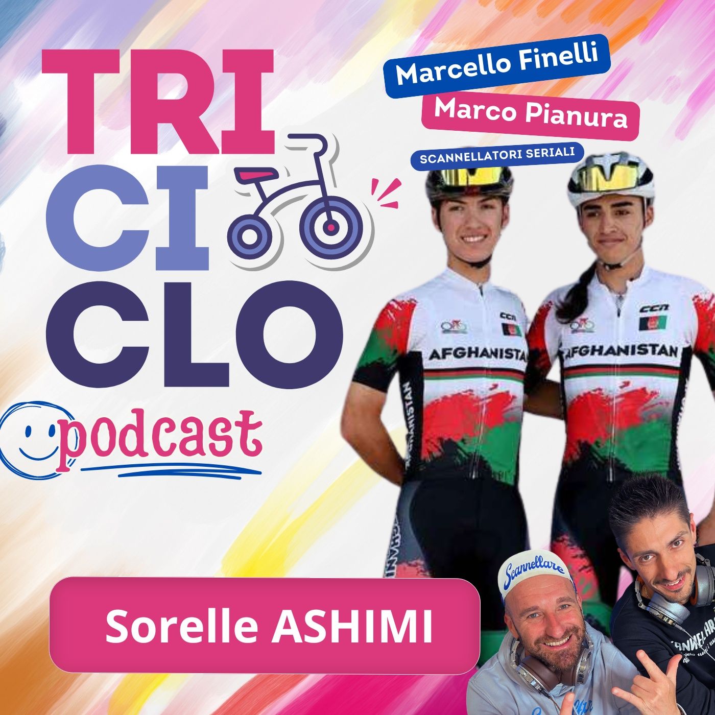 Sorelle in Fuga: Il Coraggio delle Ashimi e il Sogno di Diventare Cicliste Professioniste - podcast episode cover