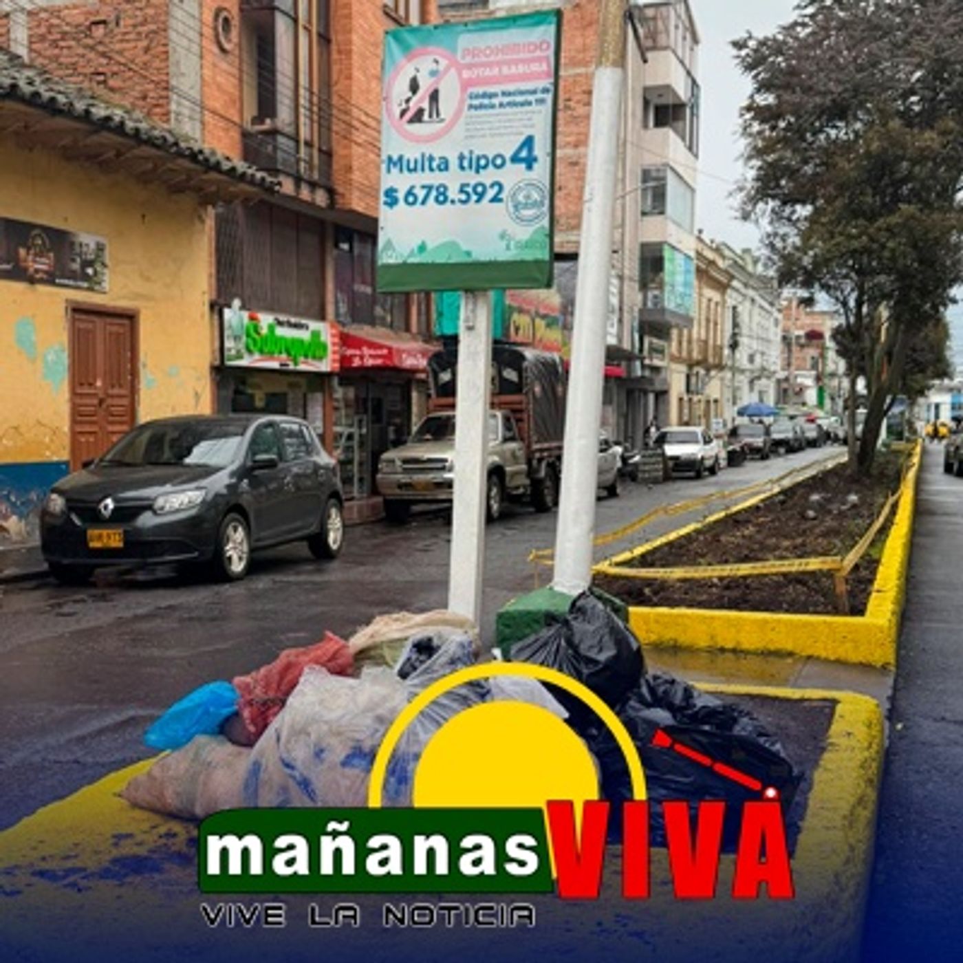 Vandalizada cerca que protege zona verde del separador de la Avenida las Lajas episode artwork