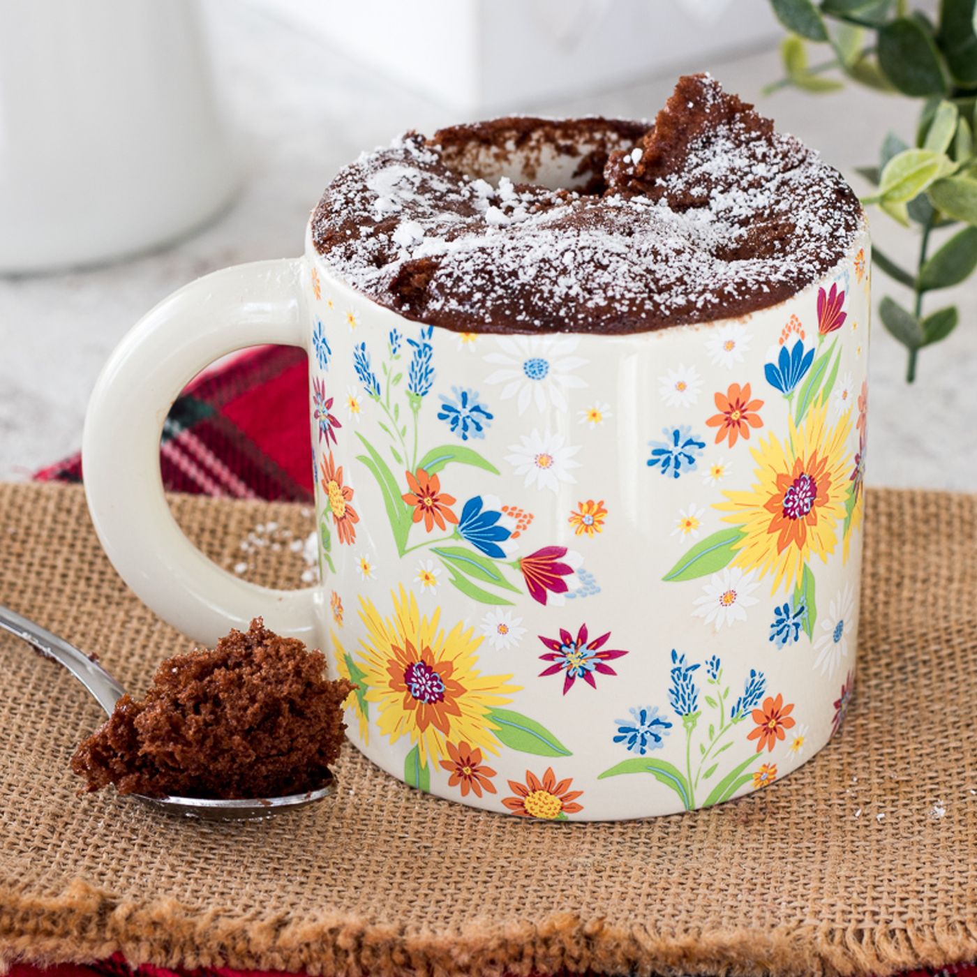 TORTA IN TAZZA ALLA NUTELLA