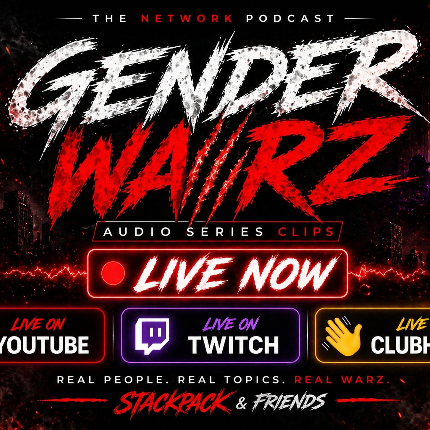🔥Gender Warz: Real Talk, Real Opinions, No Filter | Live From The Clubhouse Room episode artwork
