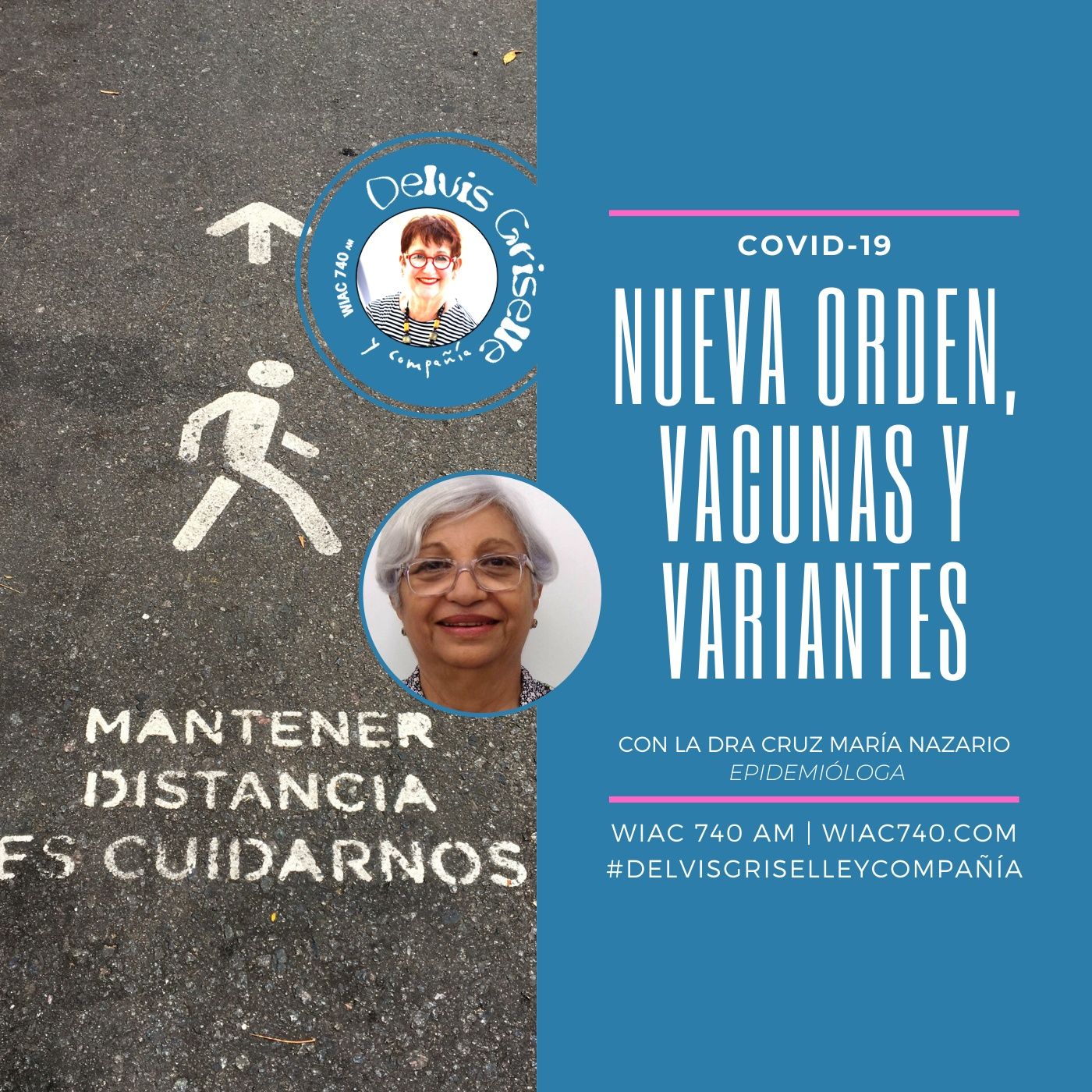 Nueva orden, vacunas y variantes del coronavirus COVID-19 episode artwork