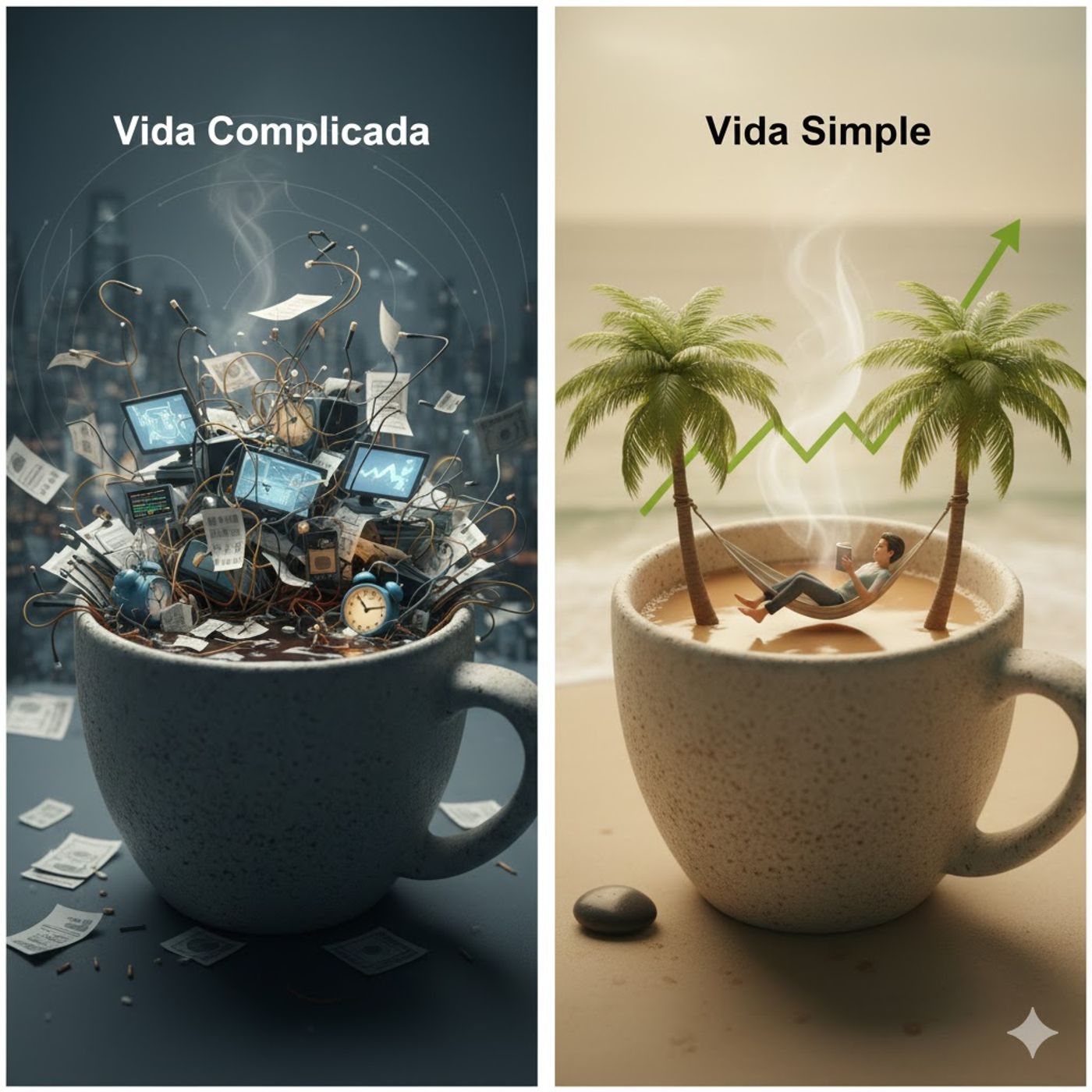 Tu vida será sencilla o complicada POR ESTO