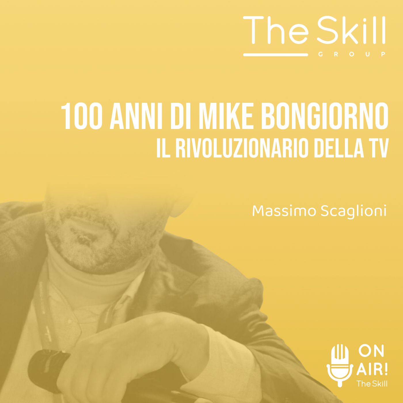 Ep. 124 - 100 anni di Mike Bongiorno, il rivoluzionario della tv. Con Massimo Scaglioni episode artwork