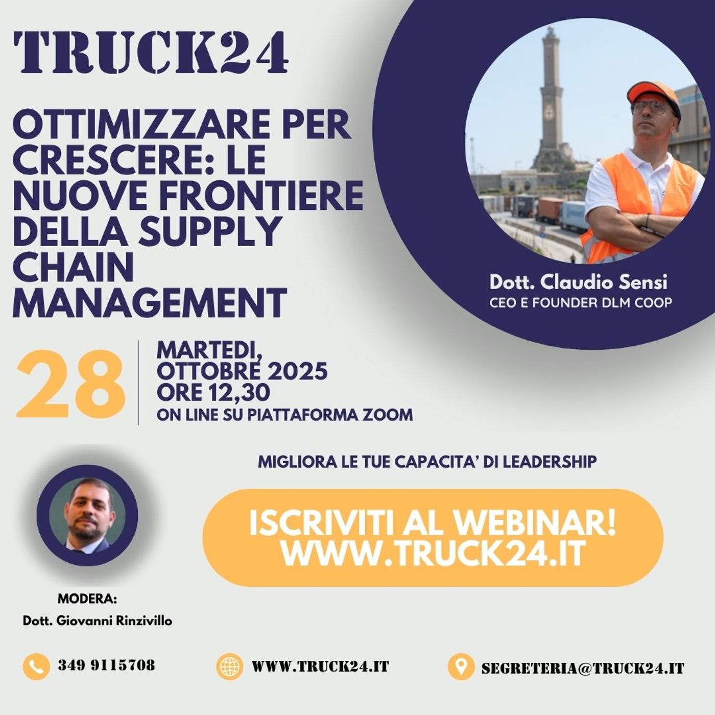 Ottimizzare per crescere: le nuove frontiere della Supply Chain Management con Claudio Sensi episode artwork