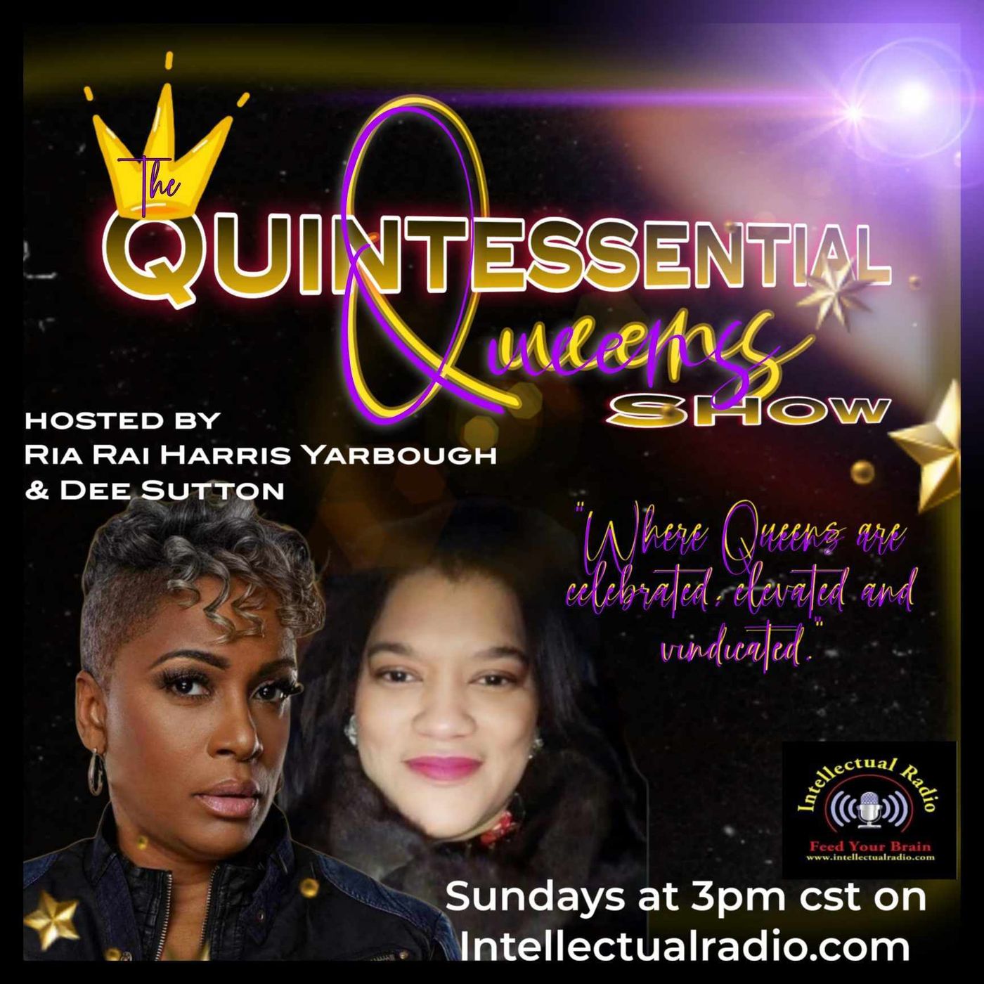 the Quintessential Queens Show on Intellectualradio.com episode artwork