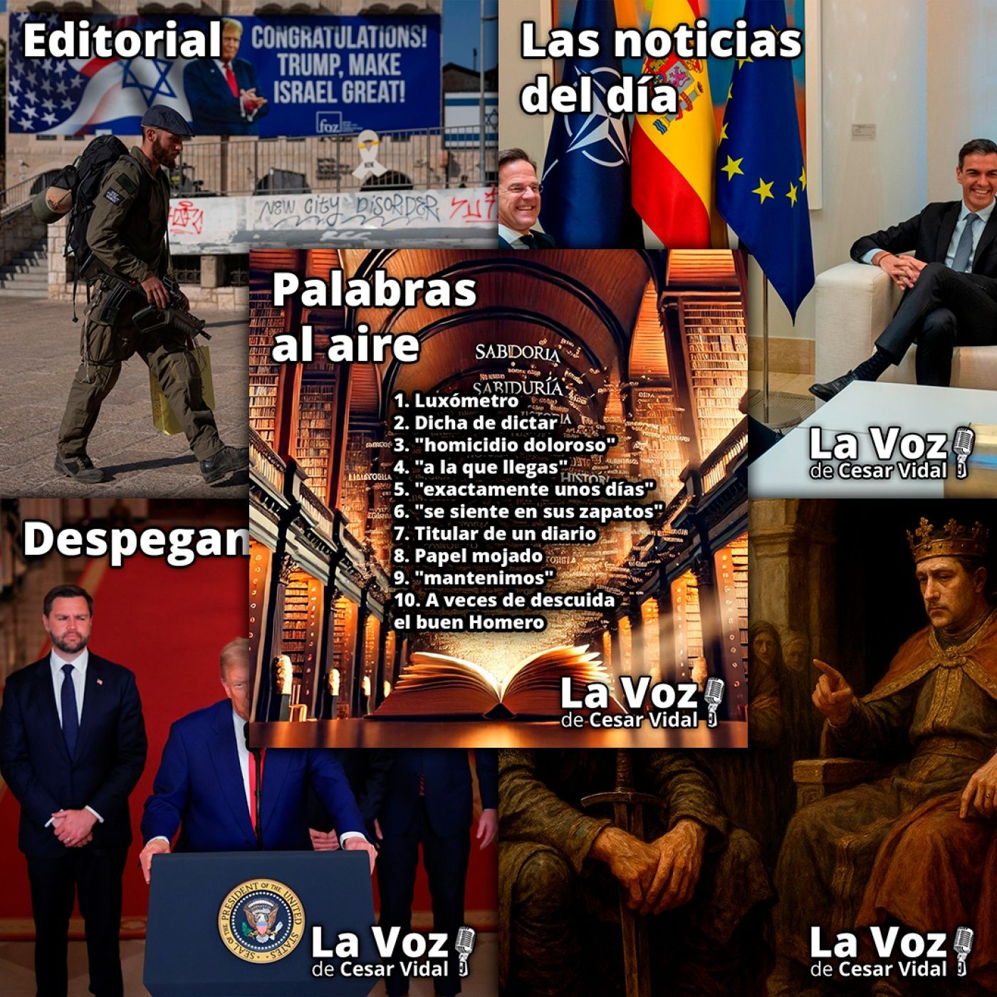 Programa Completo de La Voz de César Vidal - 23/06/25 episode artwork