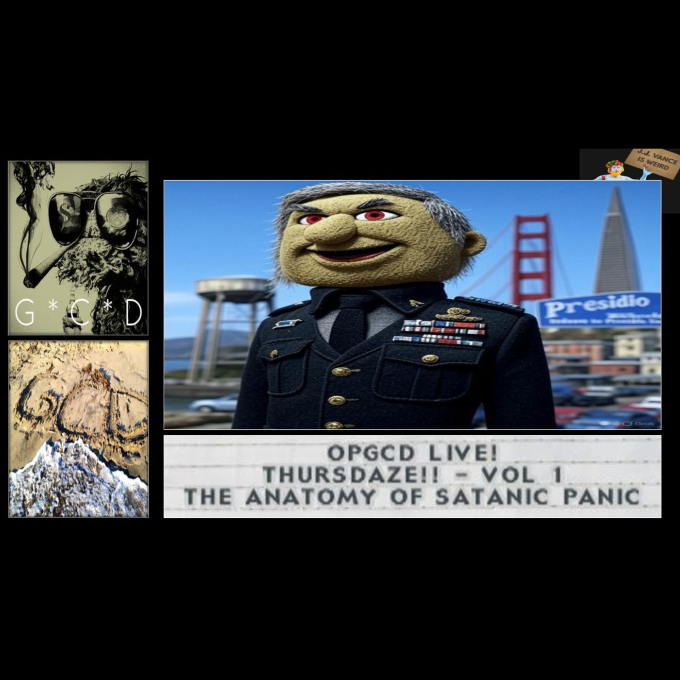 OpGCD Live! Thursdaze!! - The Anatomy of Satanic Panic! #1 - FREE PATREON PREVIEW