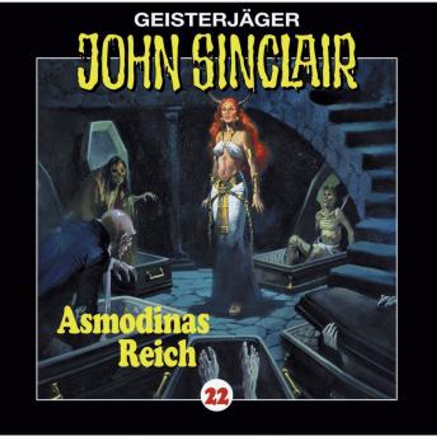 [German] - John Sinclair, Folge 22: Asmodinas Reich (2/2) by Jason Dark episode artwork