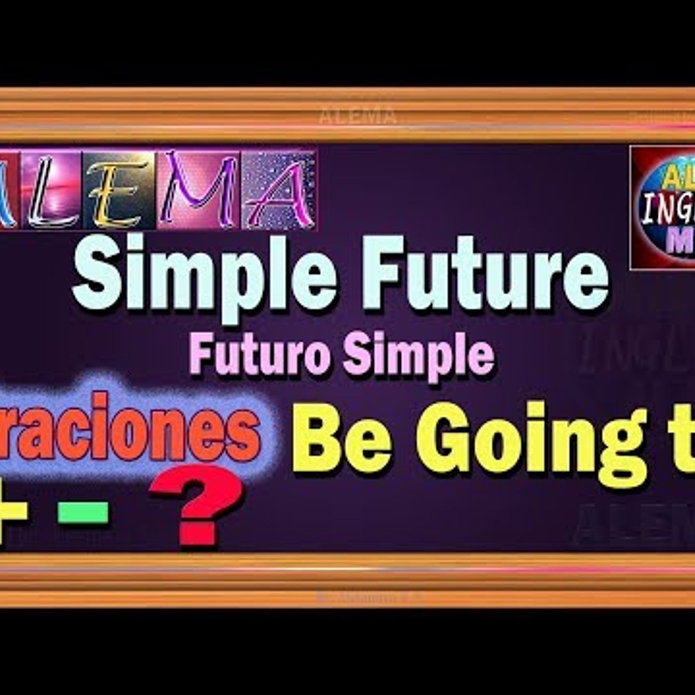 34. Futuro Simple En Ingles Usando Be Going To - Oraciones Con Simple Future Tense - Lección # 32
