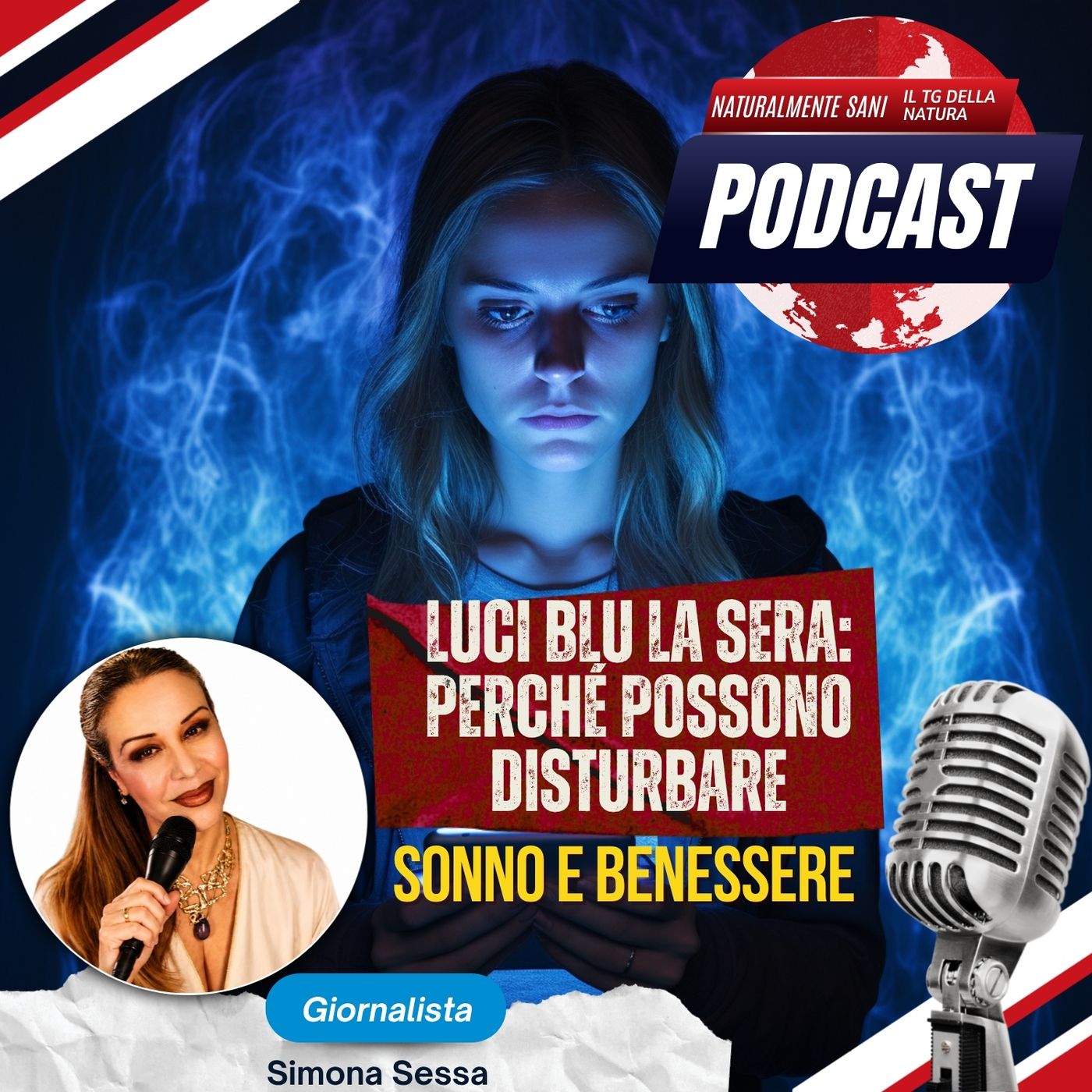 Luci blu la sera: perché possono disturbare sonno e benessere - Il TG della Natura episode artwork