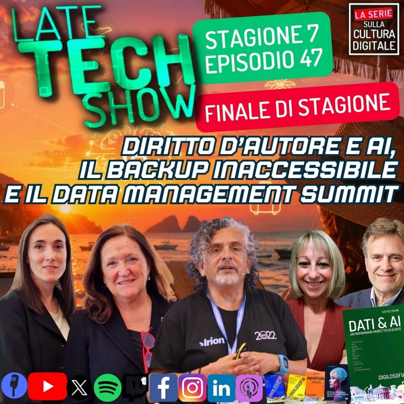 Diritto d'autore e AI, il backup inattaccabile e il data management summit - S07e47 episode artwork