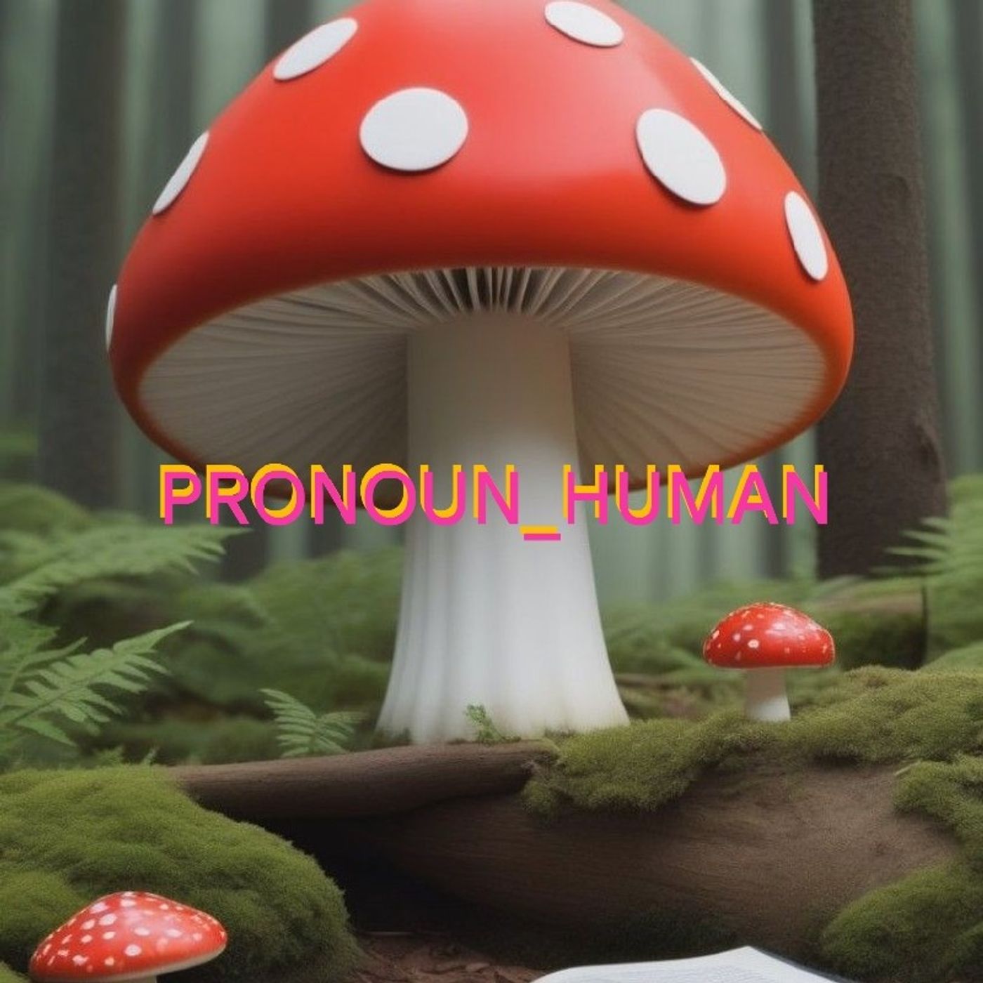 PRONOUN_HUMAN #7 (MORE EXPERIMENTS, MICRO-DOSING 🍄 AND THE CONSPIRACY ZONE!) episode artwork