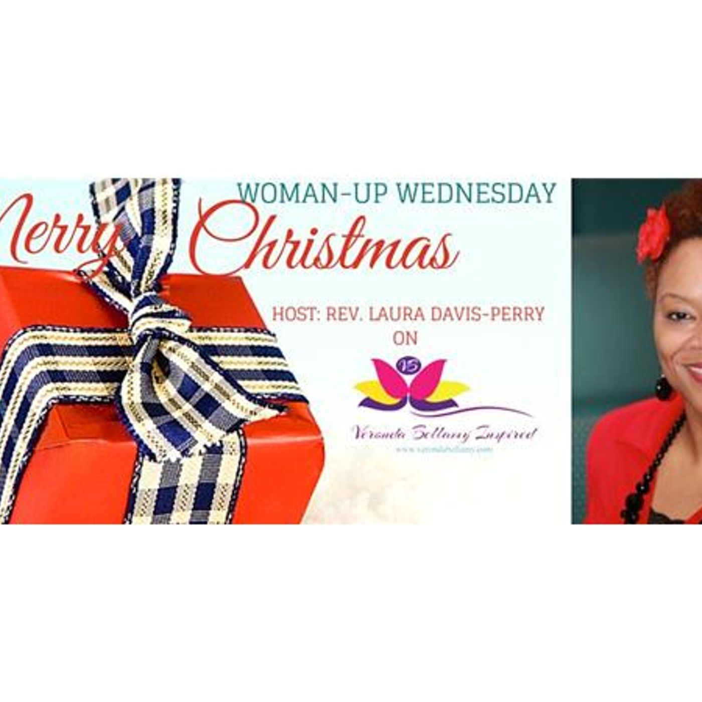 WOMAN UP WEDNESDAY CHRISTMAS WISHES from Rev. Laura Davis-Perry episode artwork