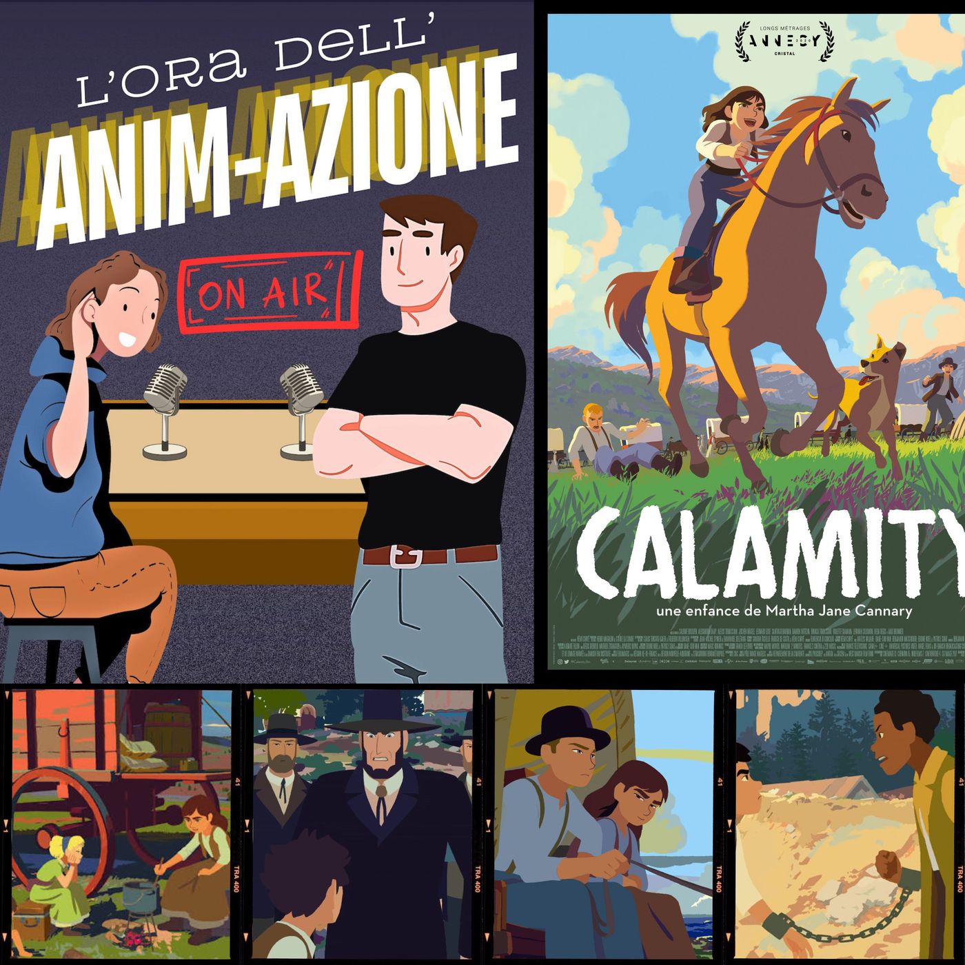 Ep33 Calamity, l'infanzia di Martha Jane Cannary | L'ora dell'Animazione episode artwork