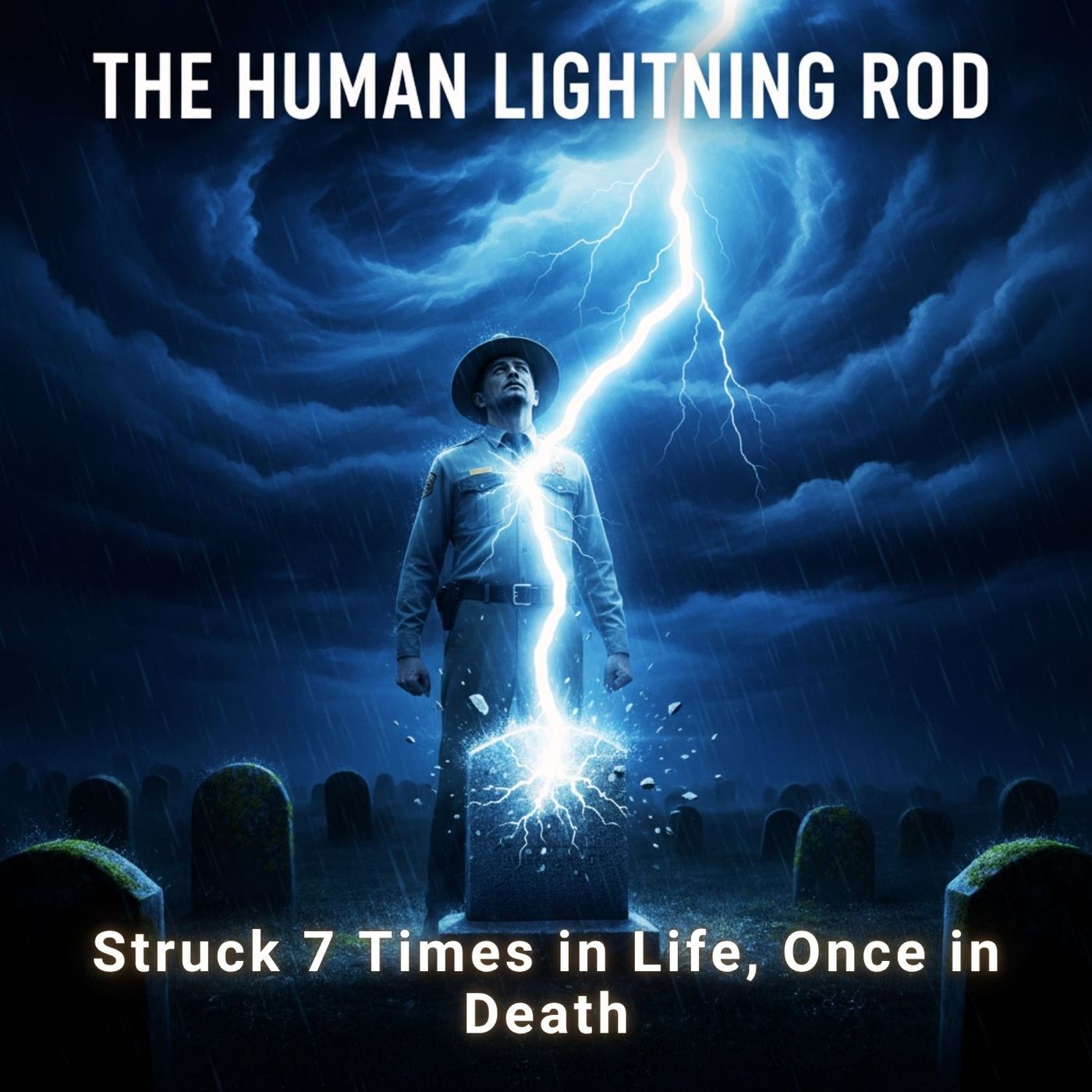 The Human Lightning Rod: Struck 7 Times in Life, Once in Death