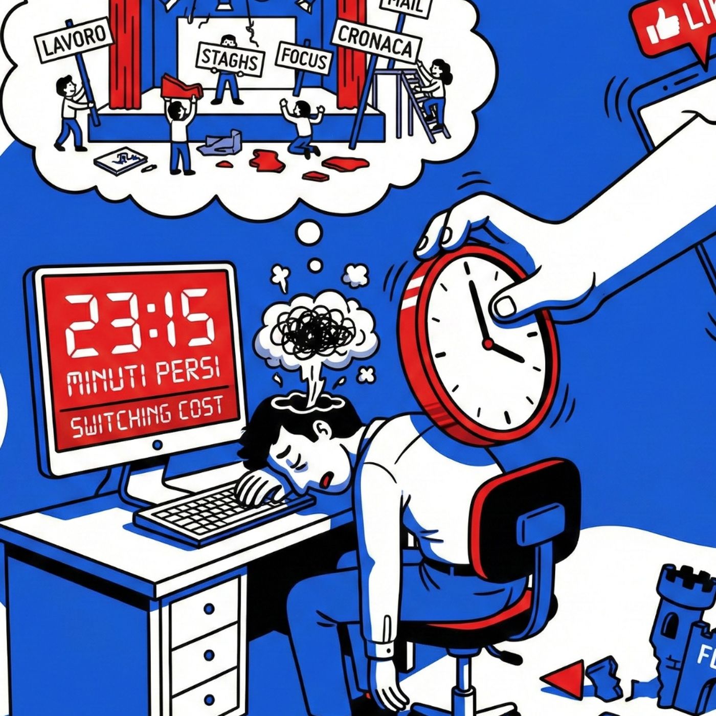 33 | Switching Cost: Perché ti servono 23 minuti per riprenderti da una notifica