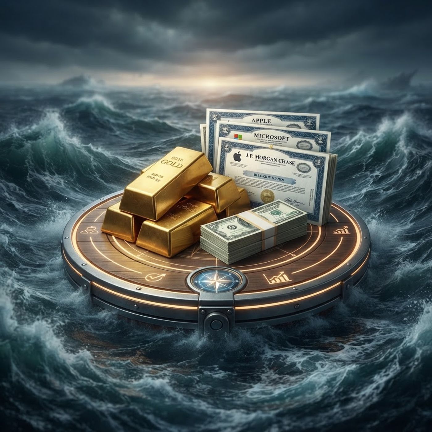 The Gold Shield_ Navigating Geopolitics in 2026 — Conspiracy Theories Exploring The Unseen cover