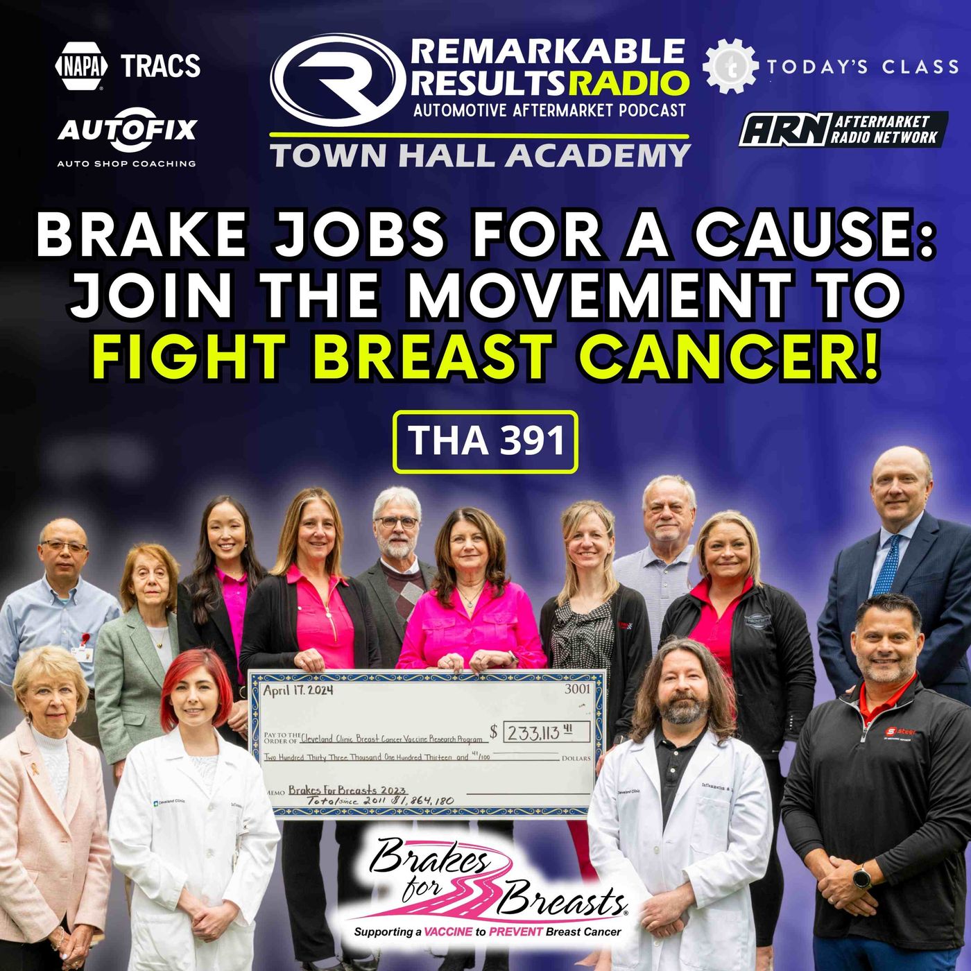 Brake Jobs For A Cause: Join the Movement to Fight Breast Cancer [THA 391] episode artwork