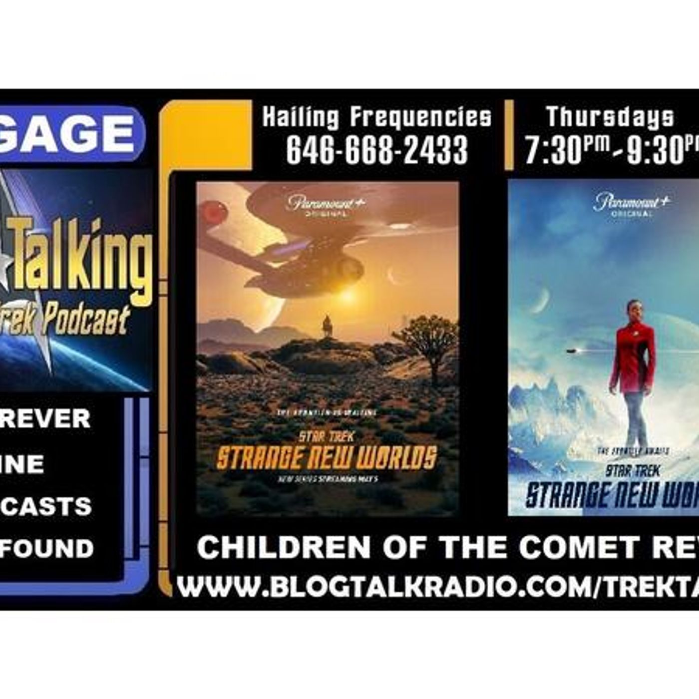 TREK TALKING - Star Trek: Strange New Worlds -Children of the Comet review
