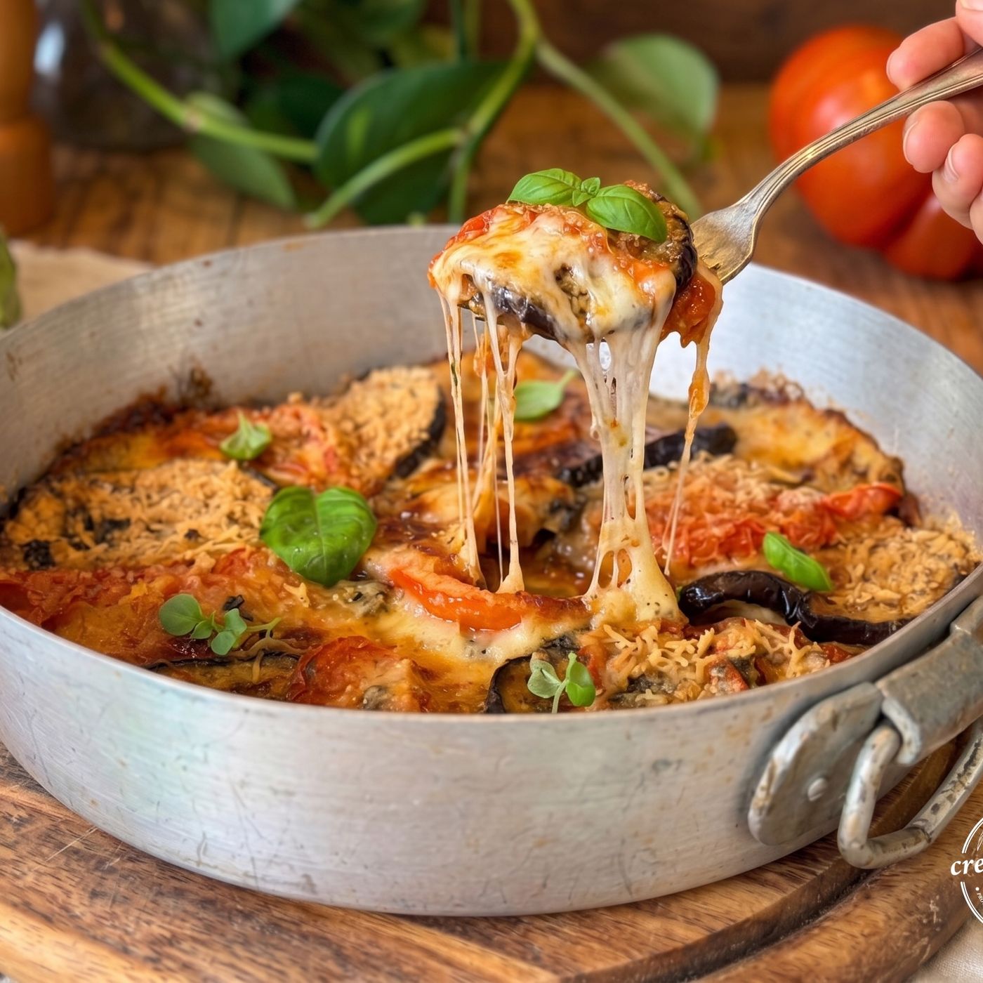 Melanzane alla caprese cotte al forno: la ricetta facile, leggera e filante episode artwork