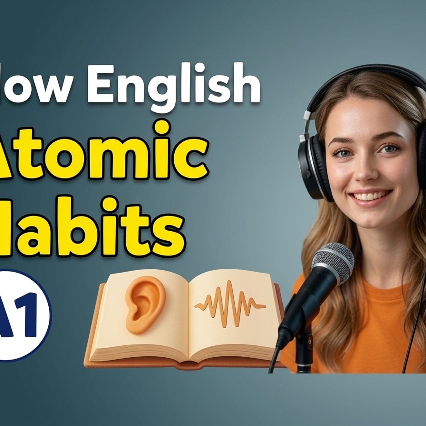 Atomic Habits - Small Habits, Big Change English Listening Practice - Slow English Podcast episode artwork