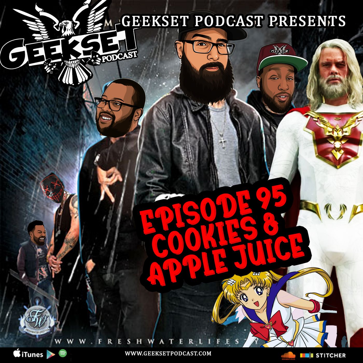 Geekset Episode 95: Cookies & Apple Juice