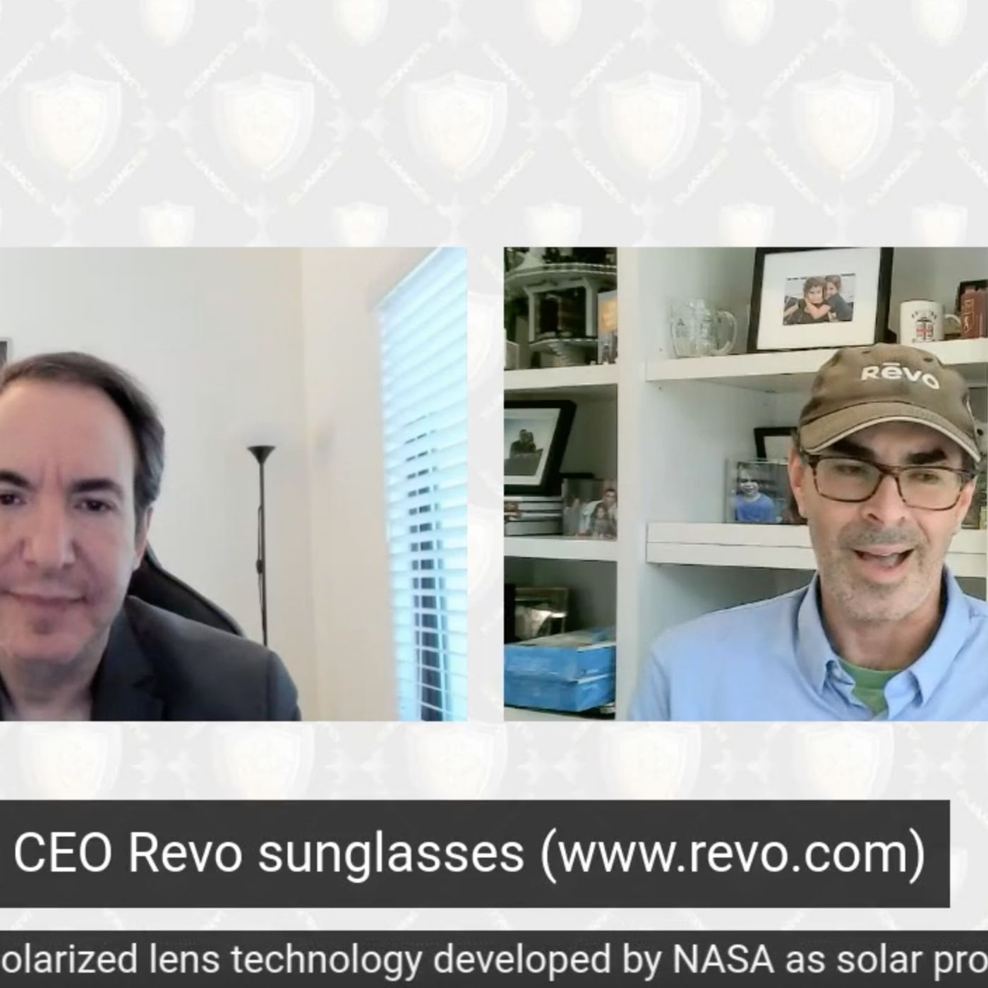 Cliff Robinson, CEO Revo Sunglasses, classic NASA developed lenses
