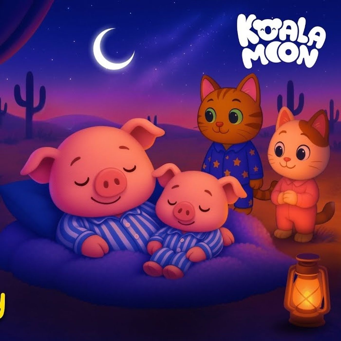 The Sleepy Piglets _ The Diner Cats 🐷 🐱 COZY Bedtime Story for Kids 💤(M4A_128K) episode artwork