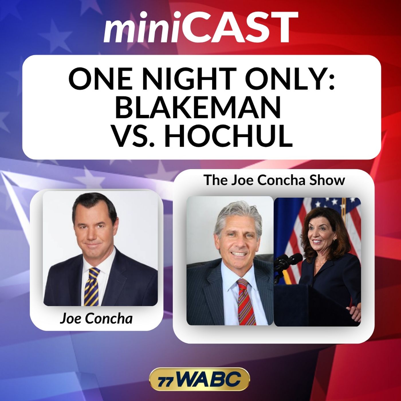 Joe Concha: One Night Only: Blakeman Vs. Hochul
