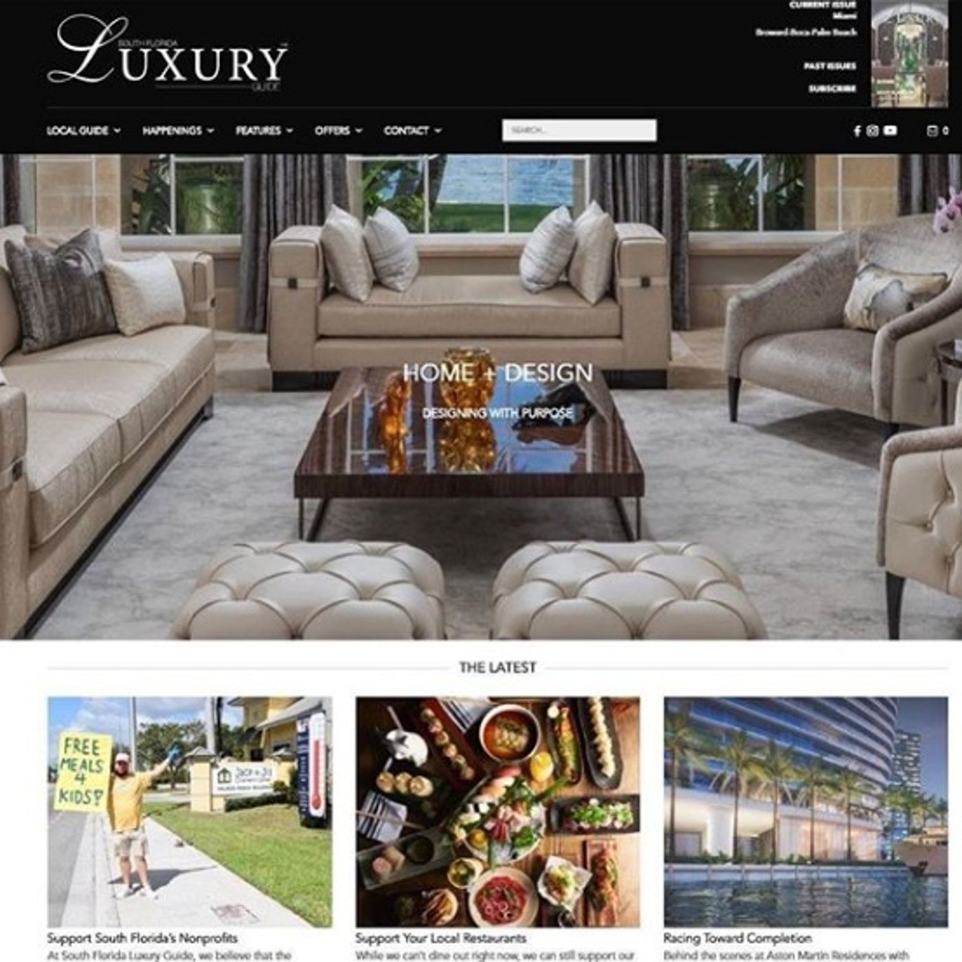 Home design Showcase Outside Chance - South Florida Luxury Guide