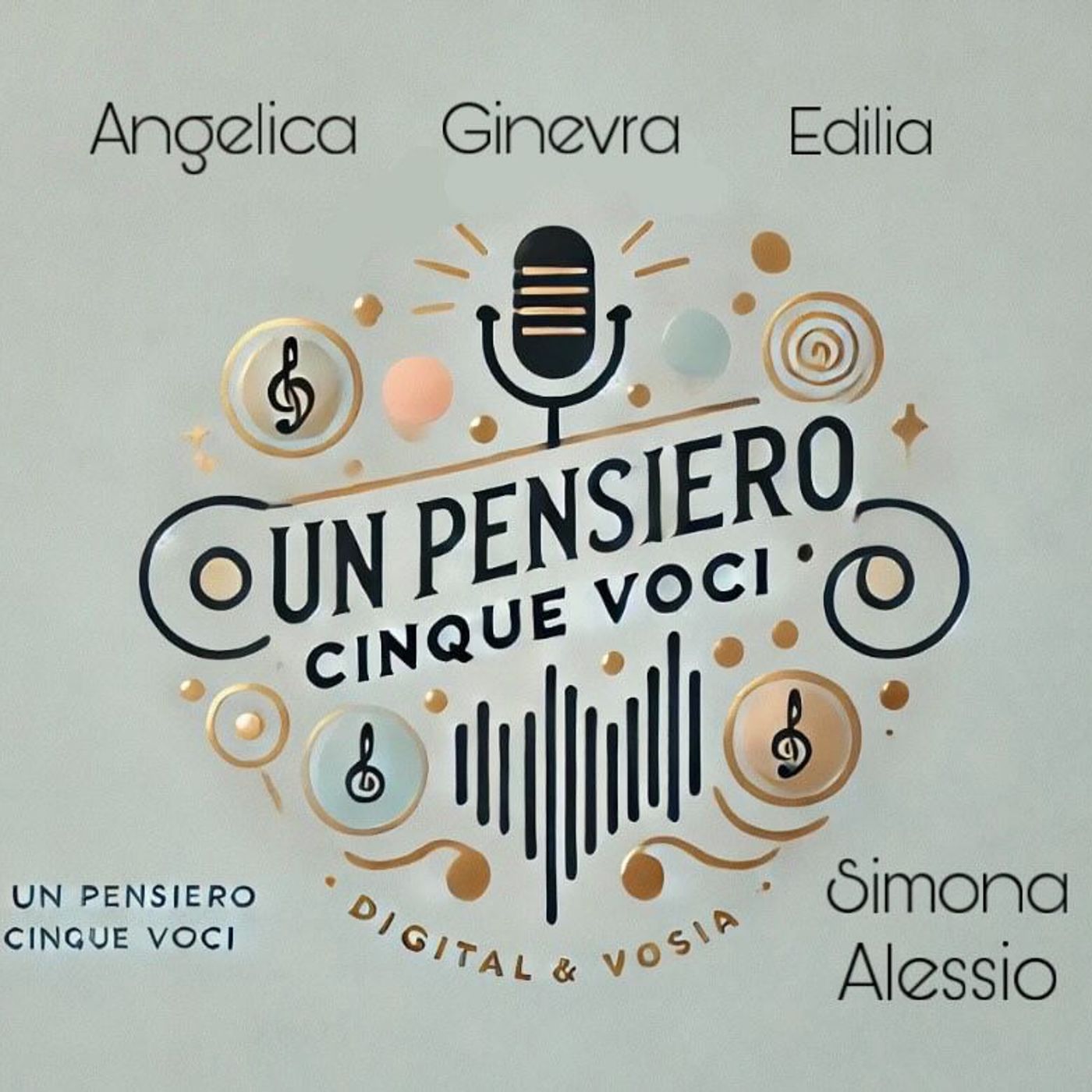 Un pensiero cinque voci podcast artwork