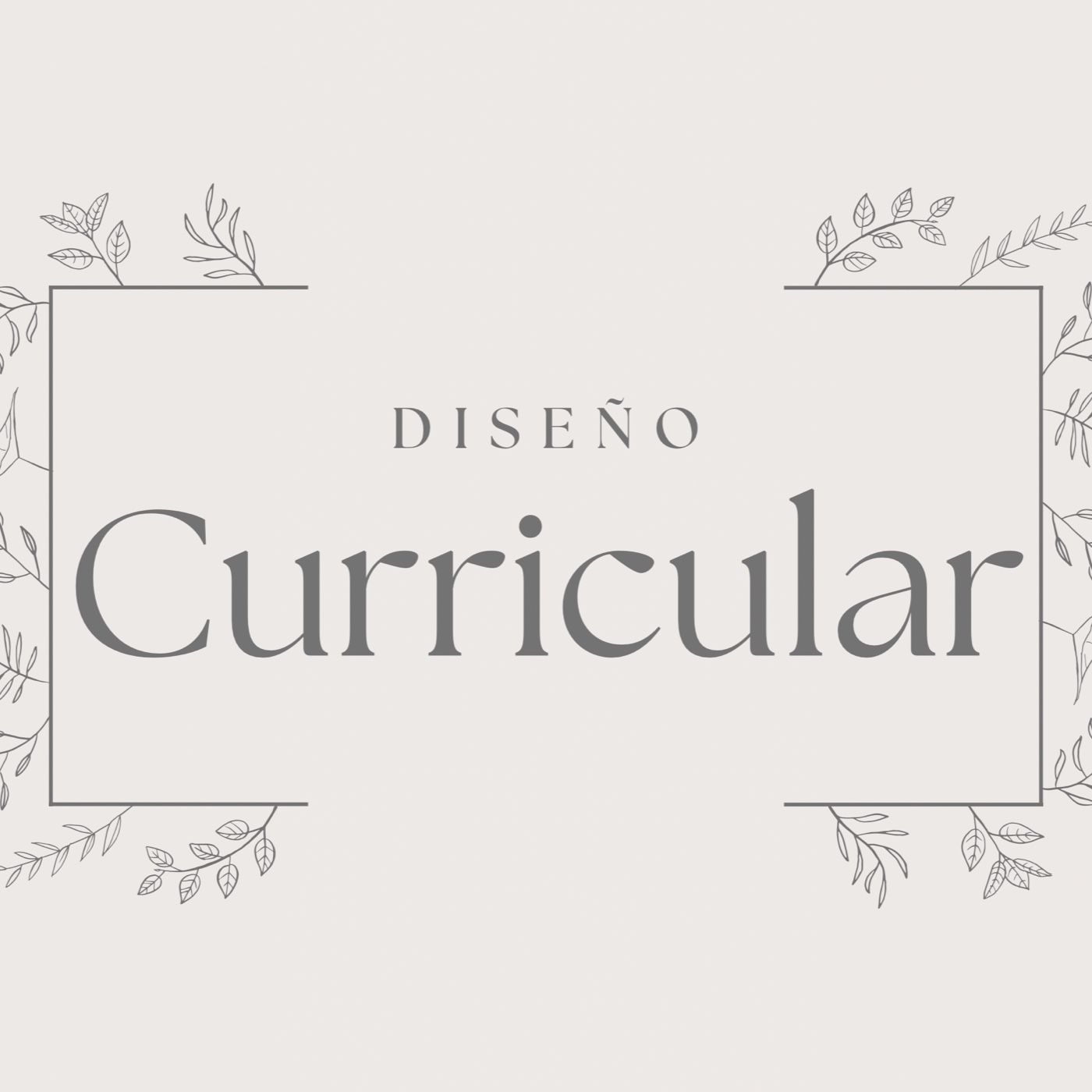 Diseño Curricular cover art