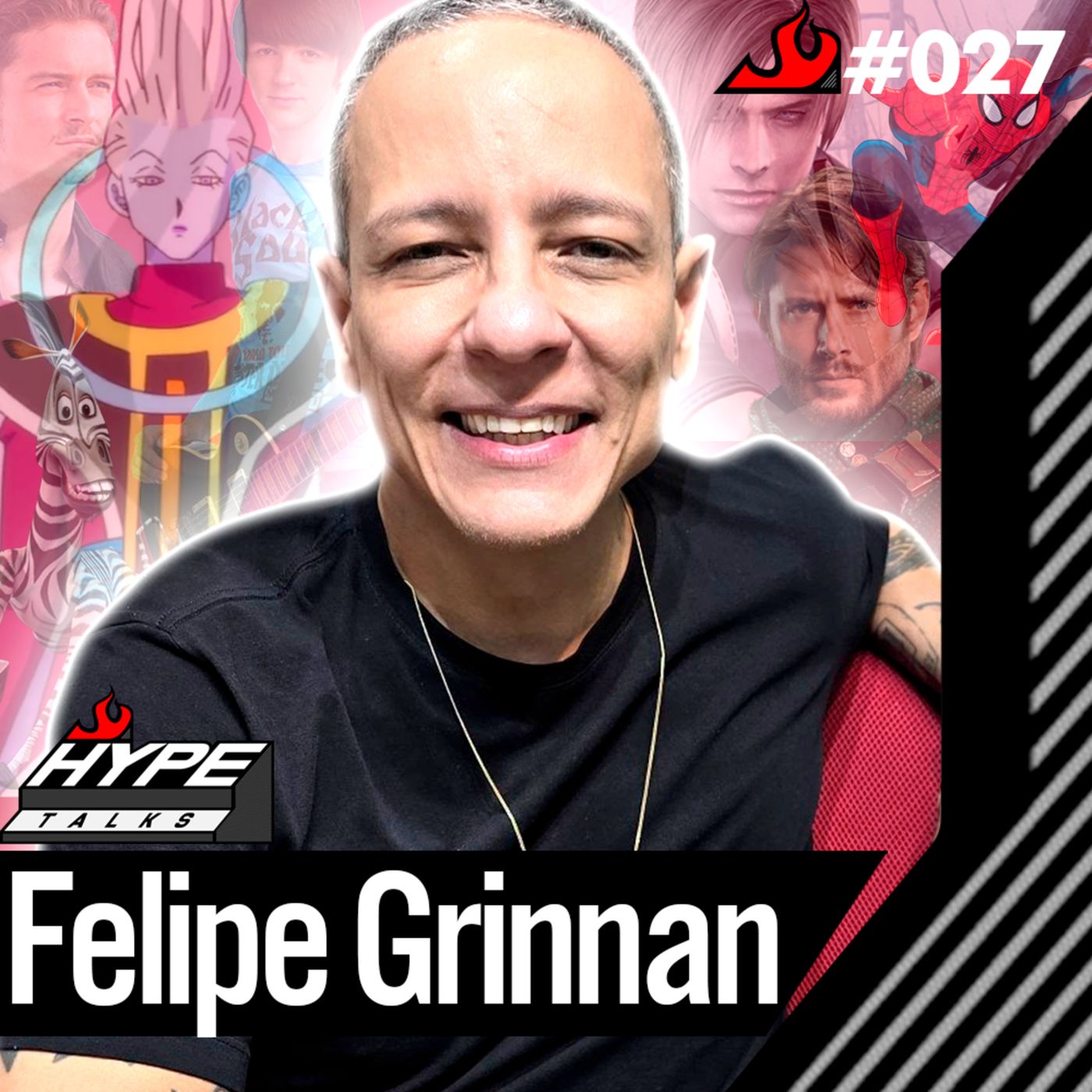 FELIPE GRINNAN (DUBLADOR) - Hype Talks #27 episode artwork