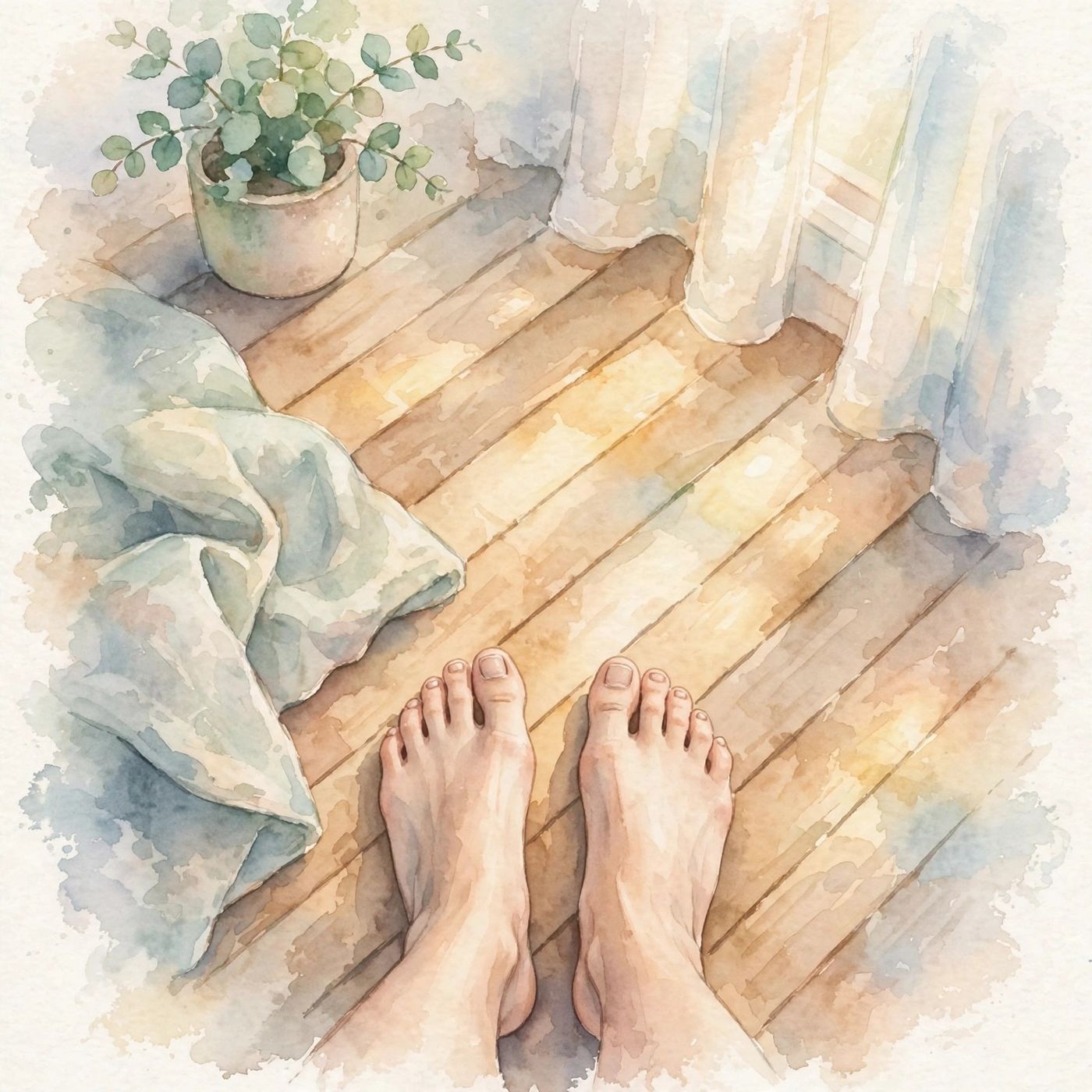 The Barefoot Minute: Standing Grounded Before the Day episode artwork
