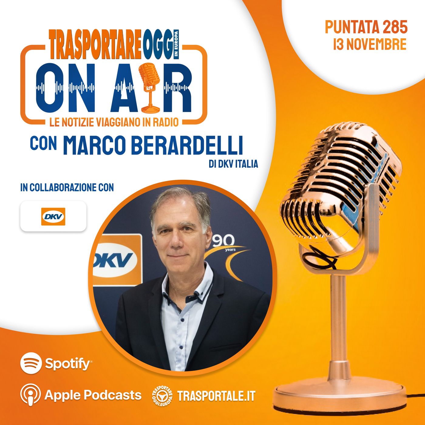 Puntata 285/2025 del 13 Novembre - Ospite: Marco Berardelli (DKV Italia)