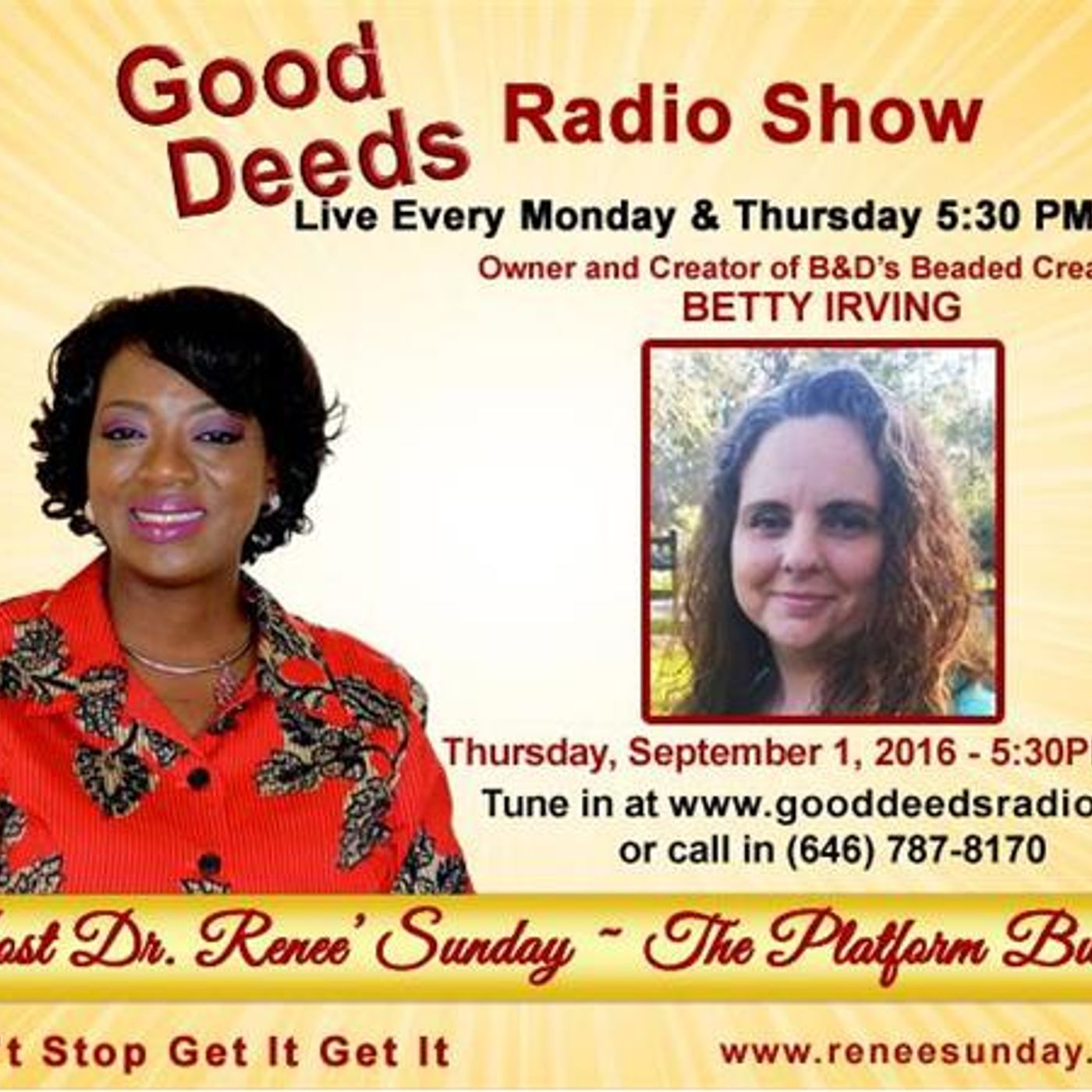 Do You Desire Custom Handmade Jewelry...Just For You? Creator Betty Irving on GD episode artwork