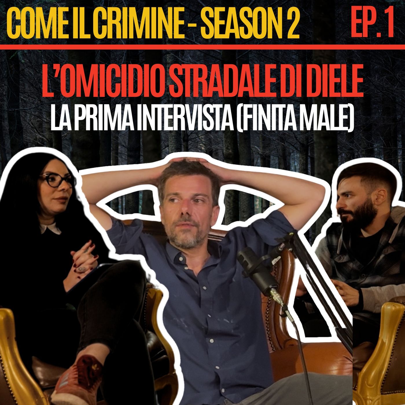 Come il Crimine - S2 - Episodio 1: Dalla Cronaca Nera a Blanca: Domenico Diele ci racconta il suo incidente (più o meno) episode artwork