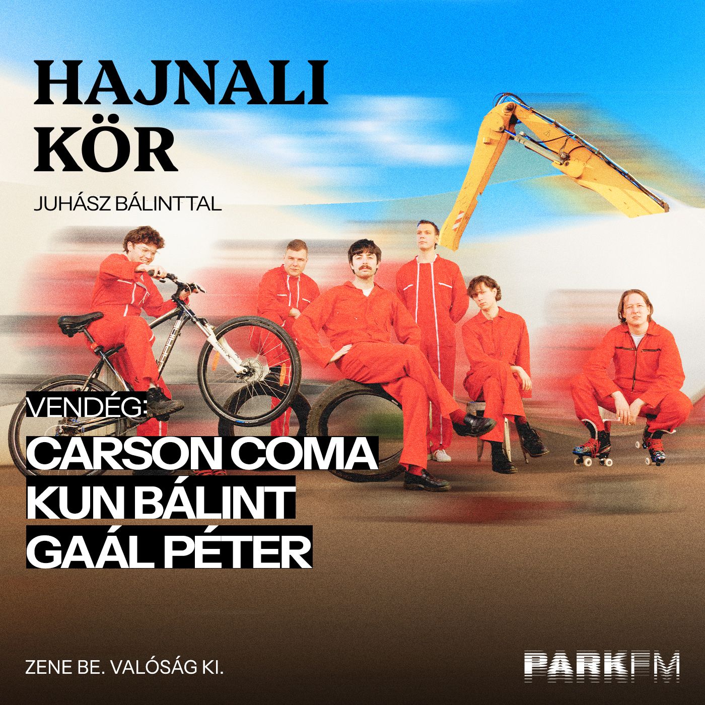 Carson Coma: "Nincs kötöttség, csak megnézzük, mi fog kisülni belőle" | Park FM – Hajnali Kör episode artwork
