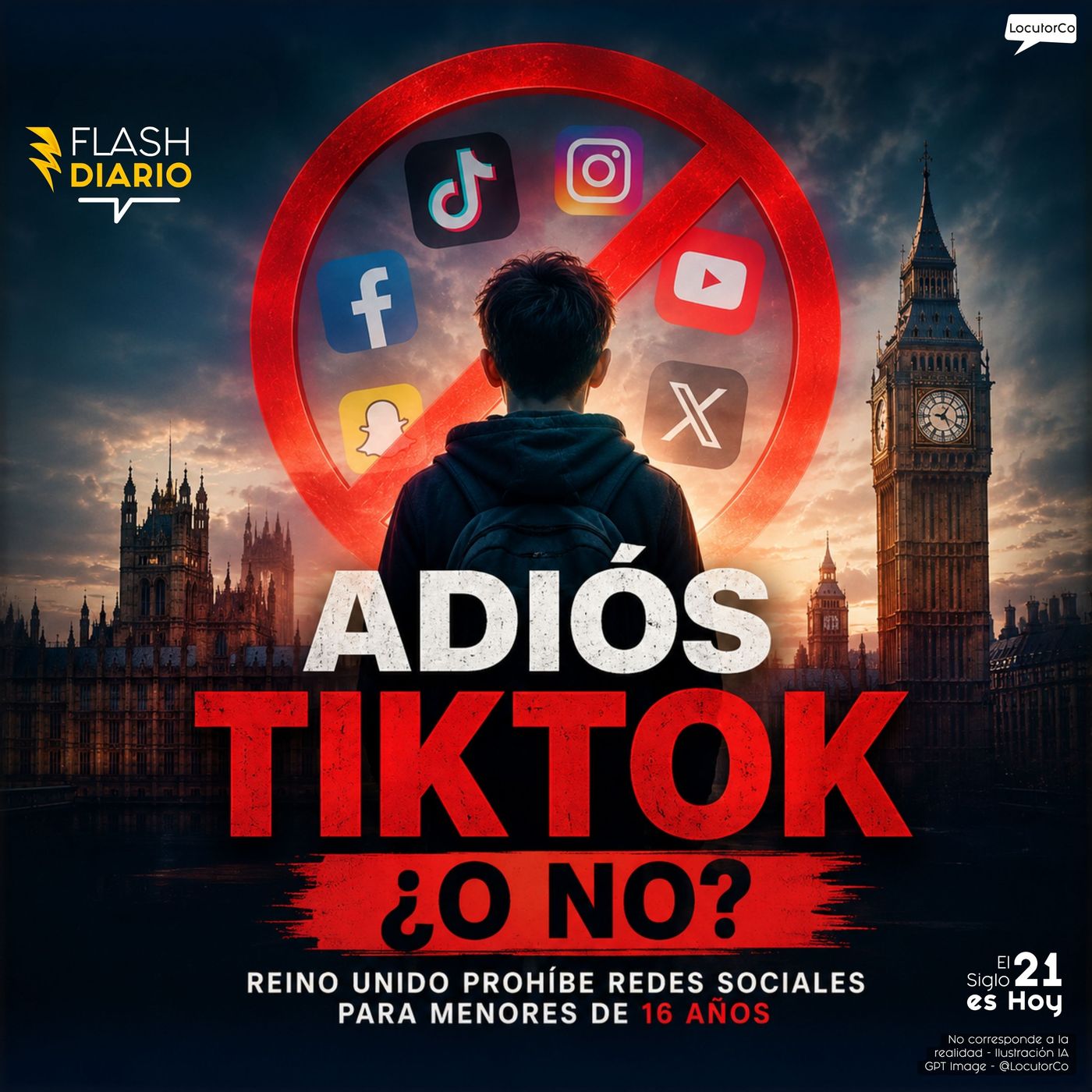Reino Unido le dice adiós a TikTok para menores