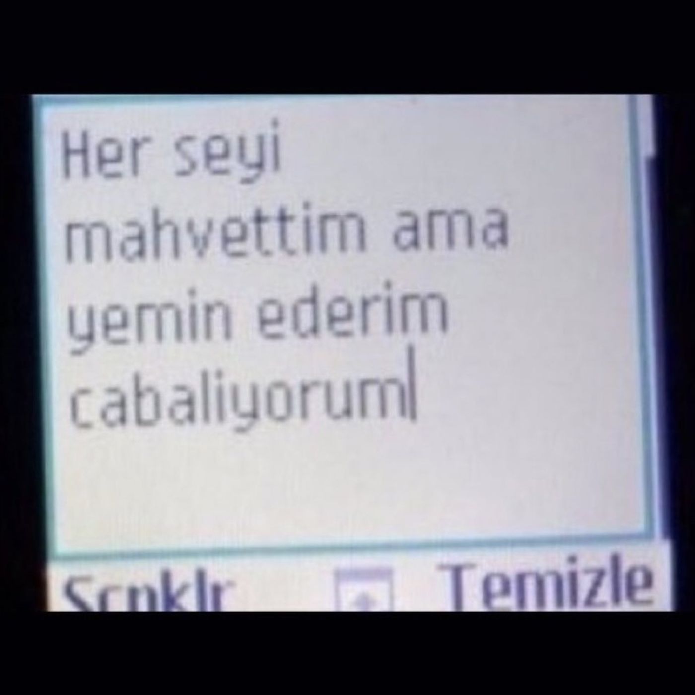 her şeyi mahvettim ama yemin ederim çabalıyorum