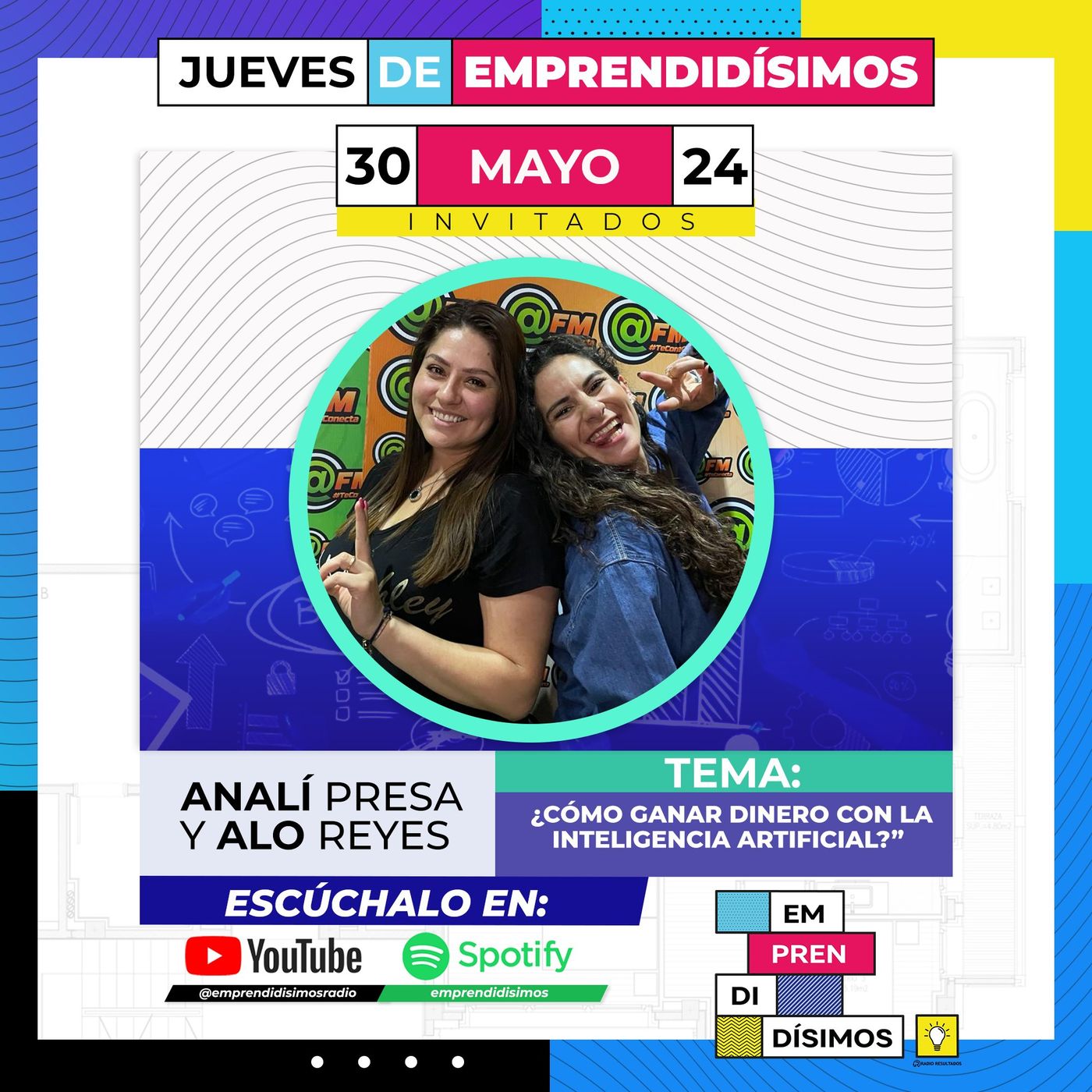 Alo Reyes y Anali Presa - ¿Cómo hacer dinero con la Inteligencia Artificial? episode artwork