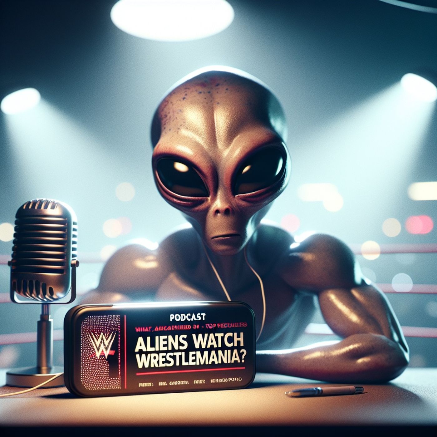 Do Aliens Tune In? WrestleMania through Extraterrestrial Eyes