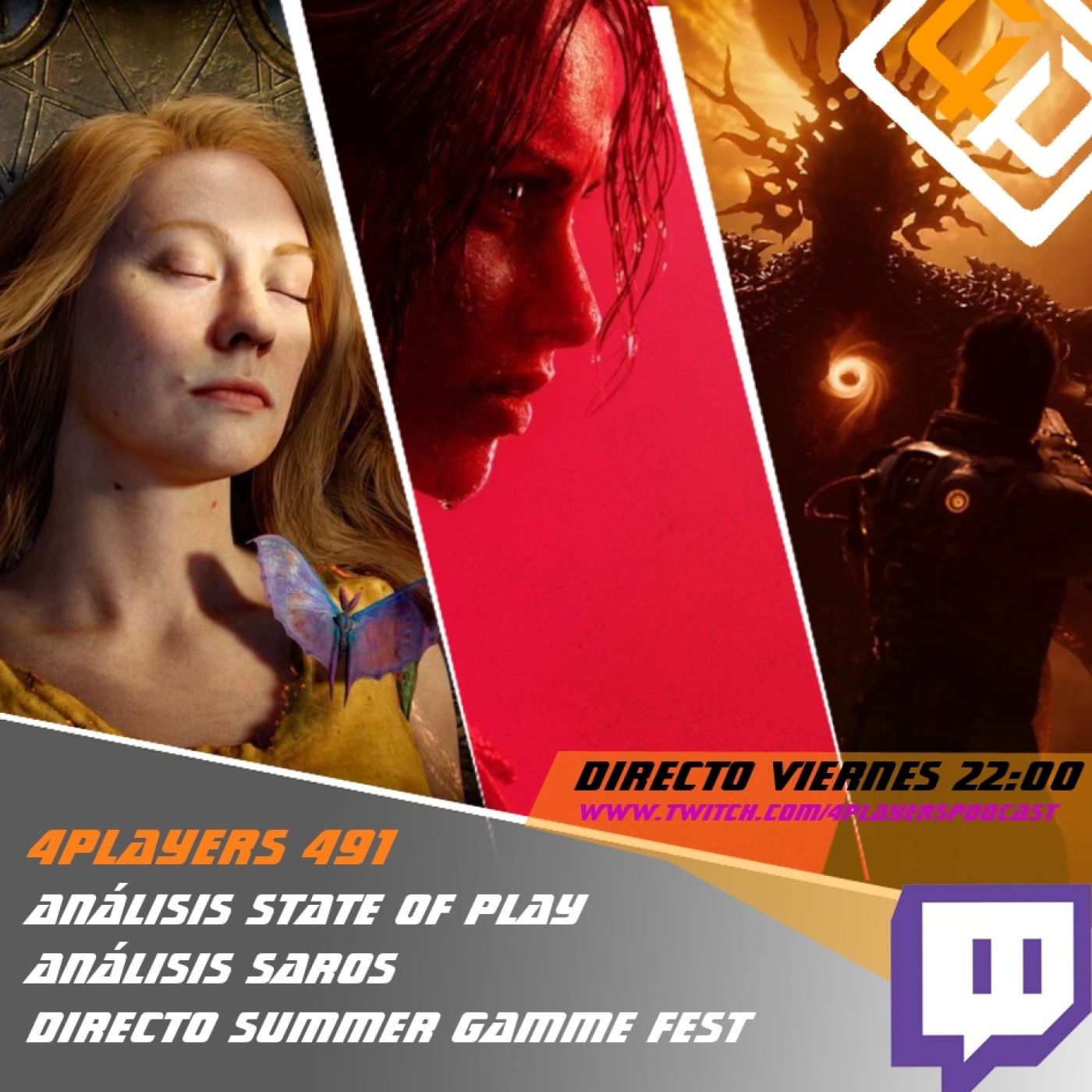 4Players 491 análisis state of play análisis saros directo summer game fest episode artwork