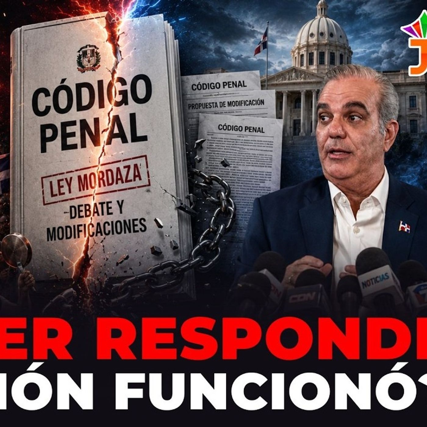 ¿FUE ESTRATEGIA O PRESIÓN POPULAR¿ ABINADER HABLA DE LA LLAMADA LEY MORDAZA episode artwork